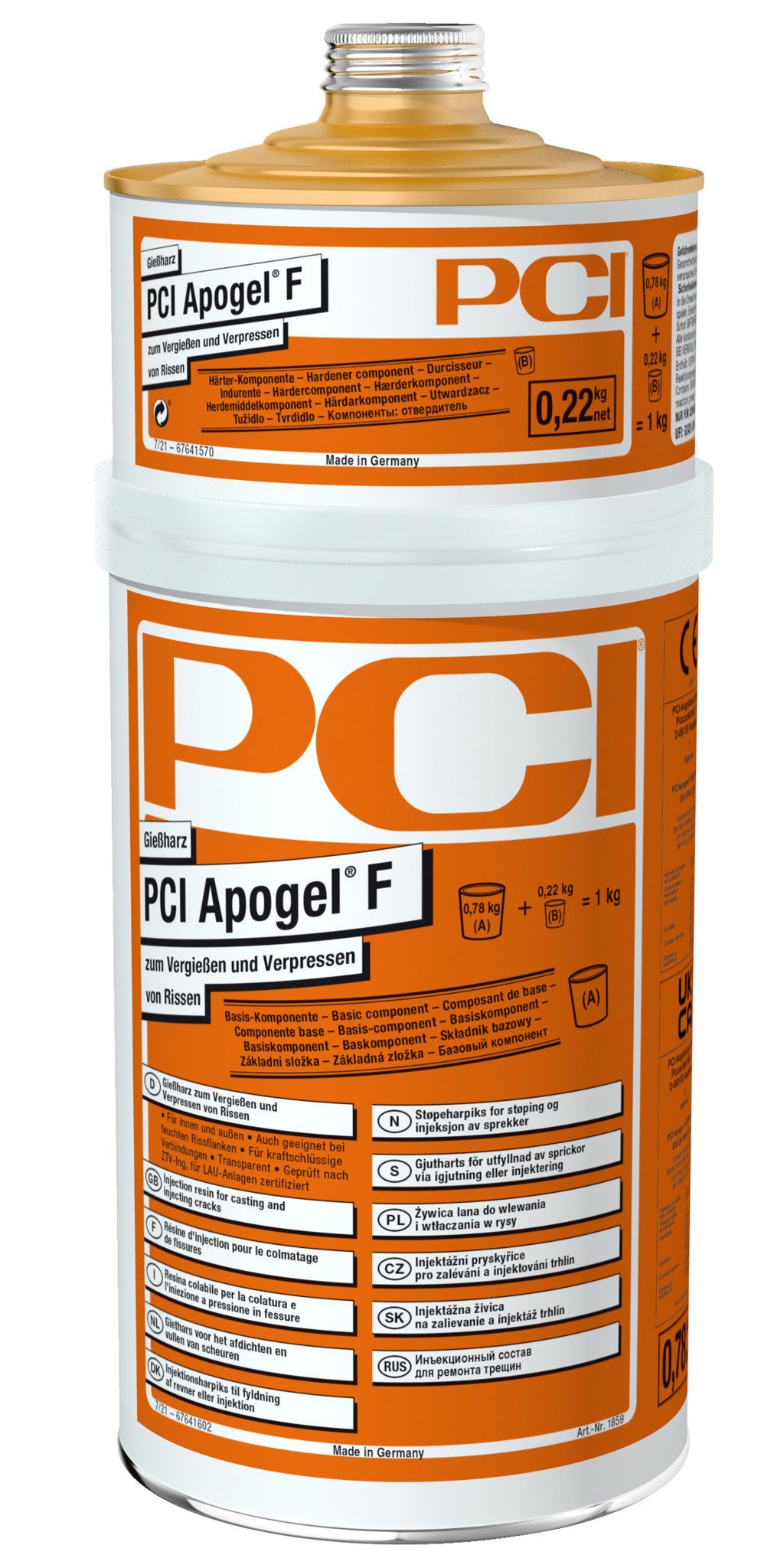 PCI Mörtel PCI Apogel® F transparent 1 kg