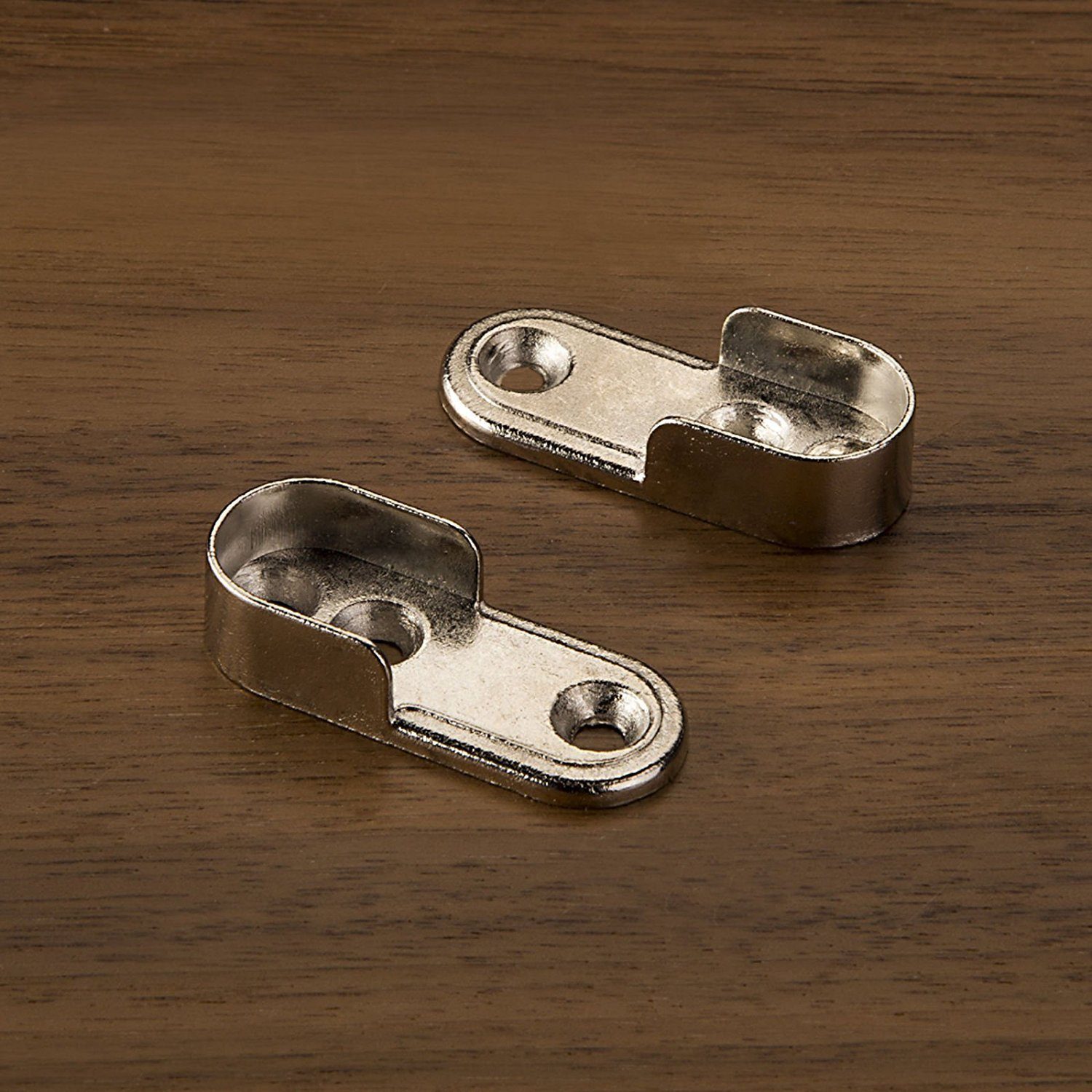SO-TECH® Garderobenstange Schrankstangenlager Schrankrohrlager oval, (8 günstig online kaufen