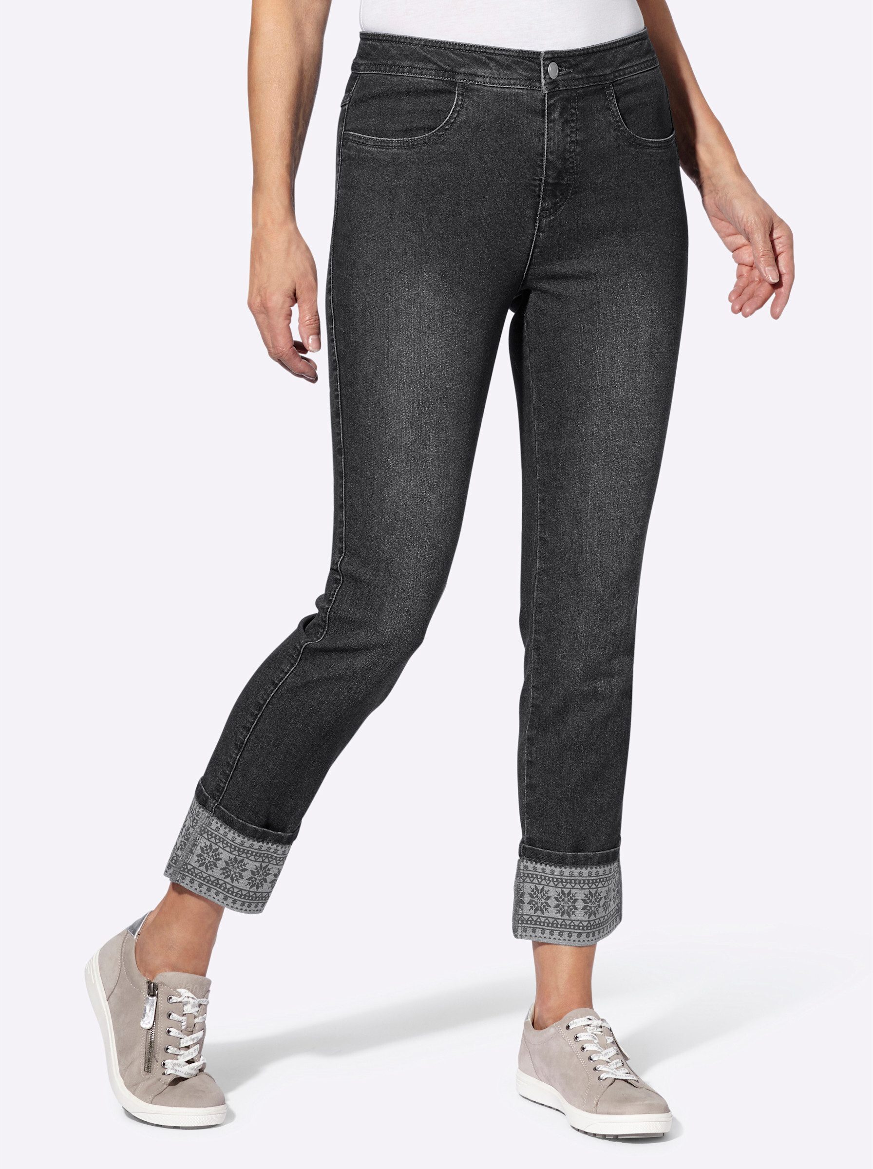Sieh an! Bequeme Jeans 7/8-Jeans günstig online kaufen