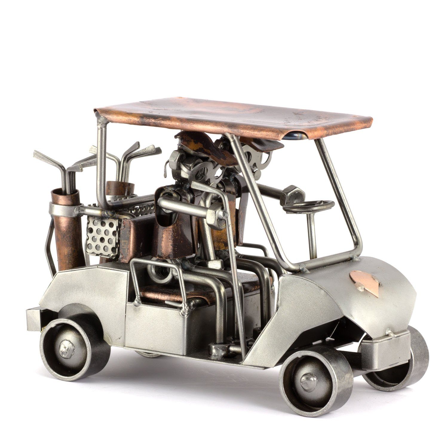 Steelman24 Dekofigur Golf Wagen
