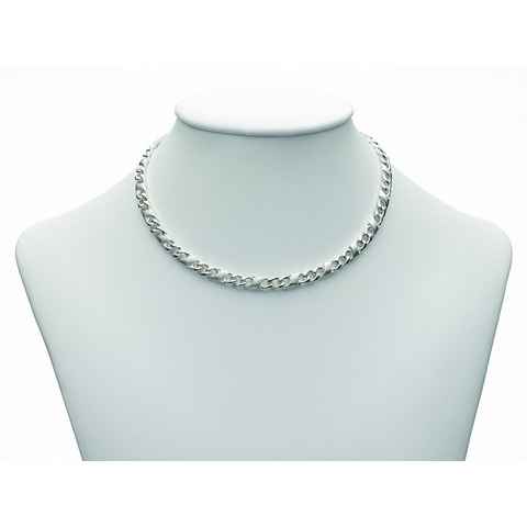 Adelia´s Silberkette 925 Silber Fantasie Halskette 50 cm Ø 5 mm, Silberschmuck für Damen