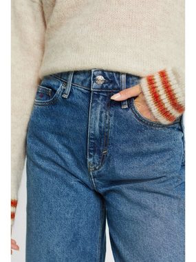 Esprit Straight-Jeans Jeans mit hohem Bund und geradem Bein