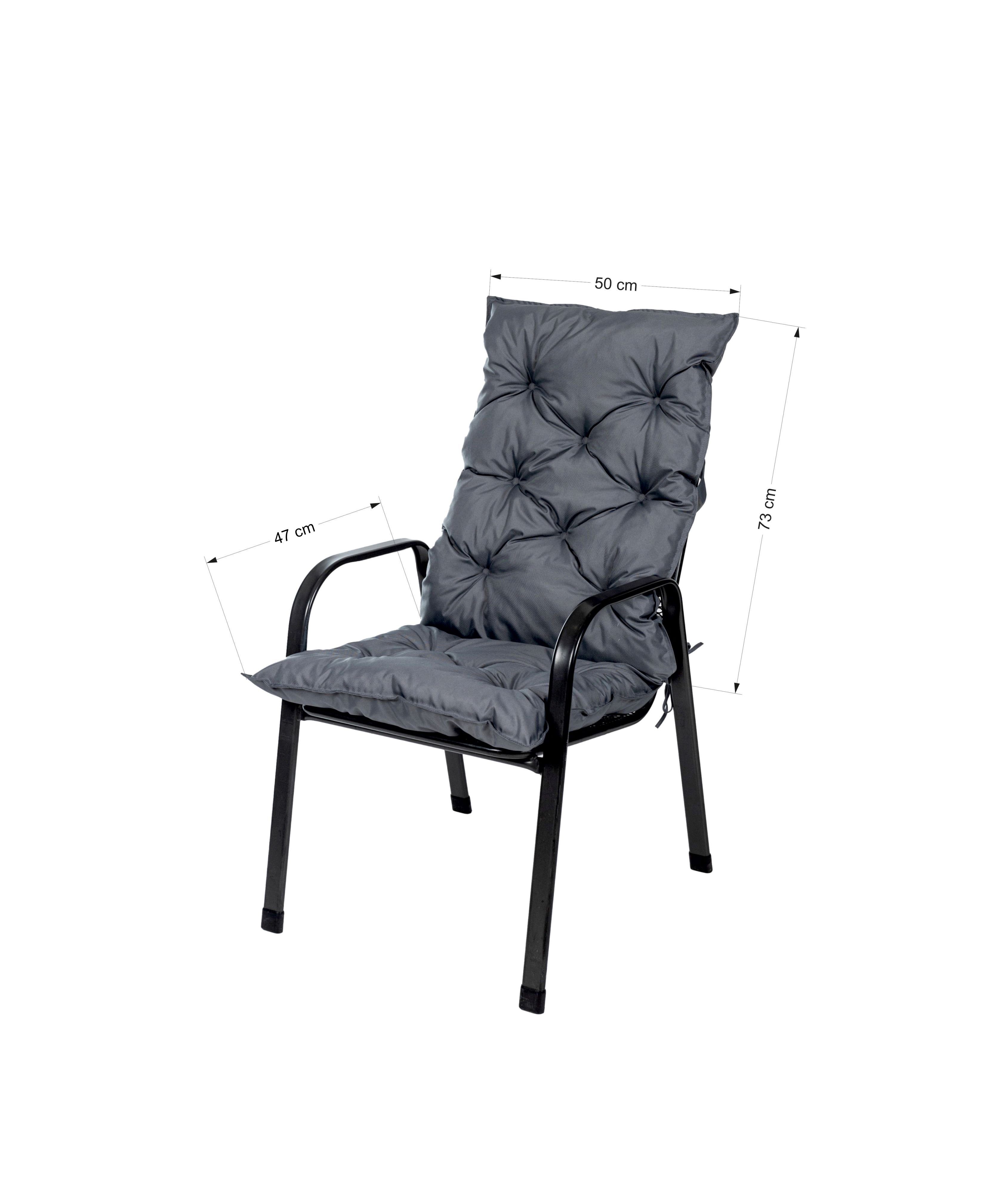 TexDeko Hochlehnerauflage TexDeko Garden - Gartenstuhl günstig online kaufen
