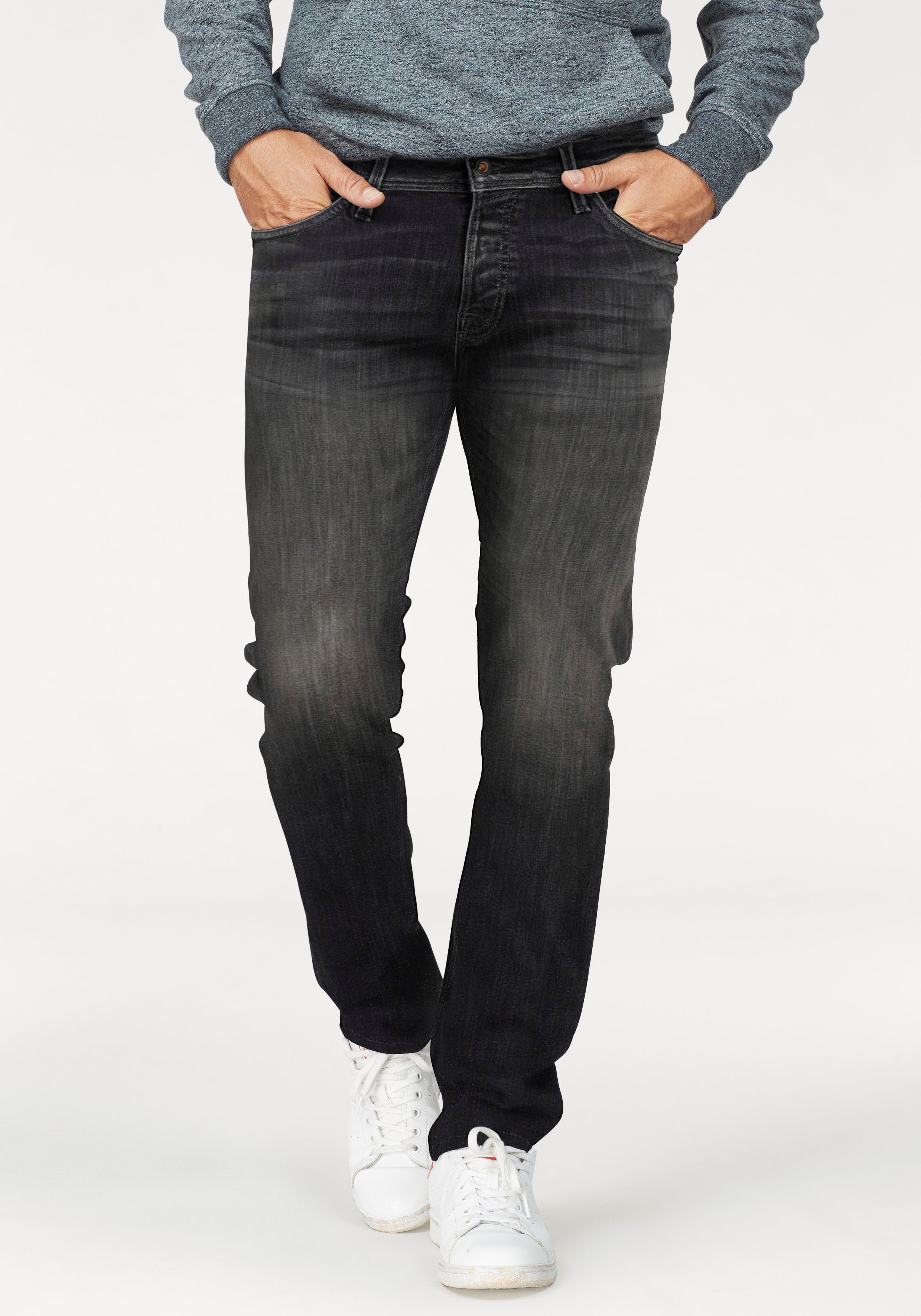 Jack & Jones Slim-fit-Jeans JJIGLENN – Slim-Fit-Jeans mit niedriger Leibhöh günstig online kaufen