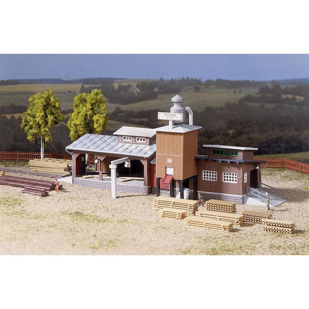 Modelleisenbahn-Gebäude H0 Sägewerk