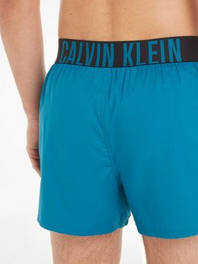 Calvin Klein Underwear Webboxer BOXER SLIM 2PK (Packung, 2-St., 2er) mit Logo-Bund
