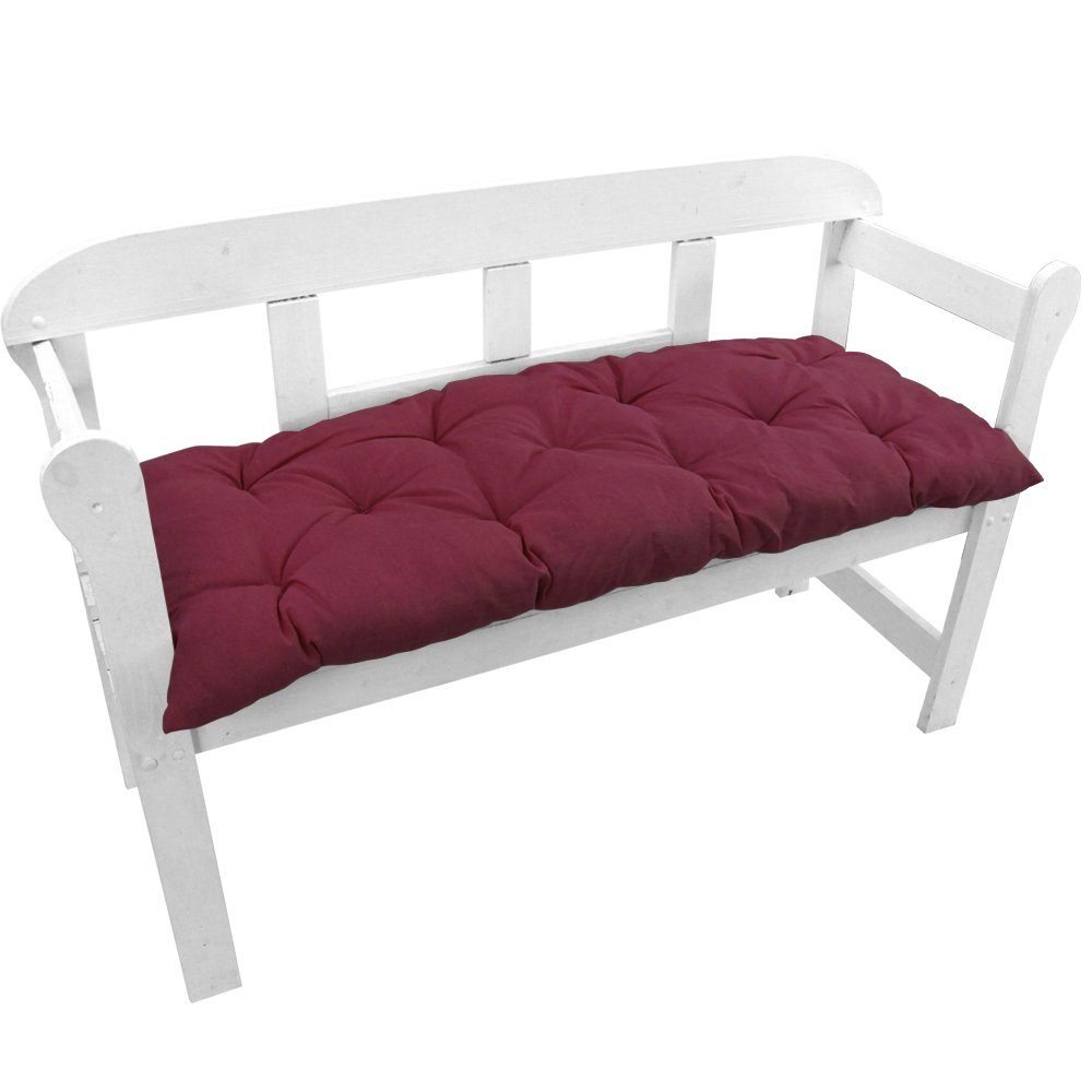 NYVI Bankauflage Bankauflage 110x45 Bequeme Sitzauflage
