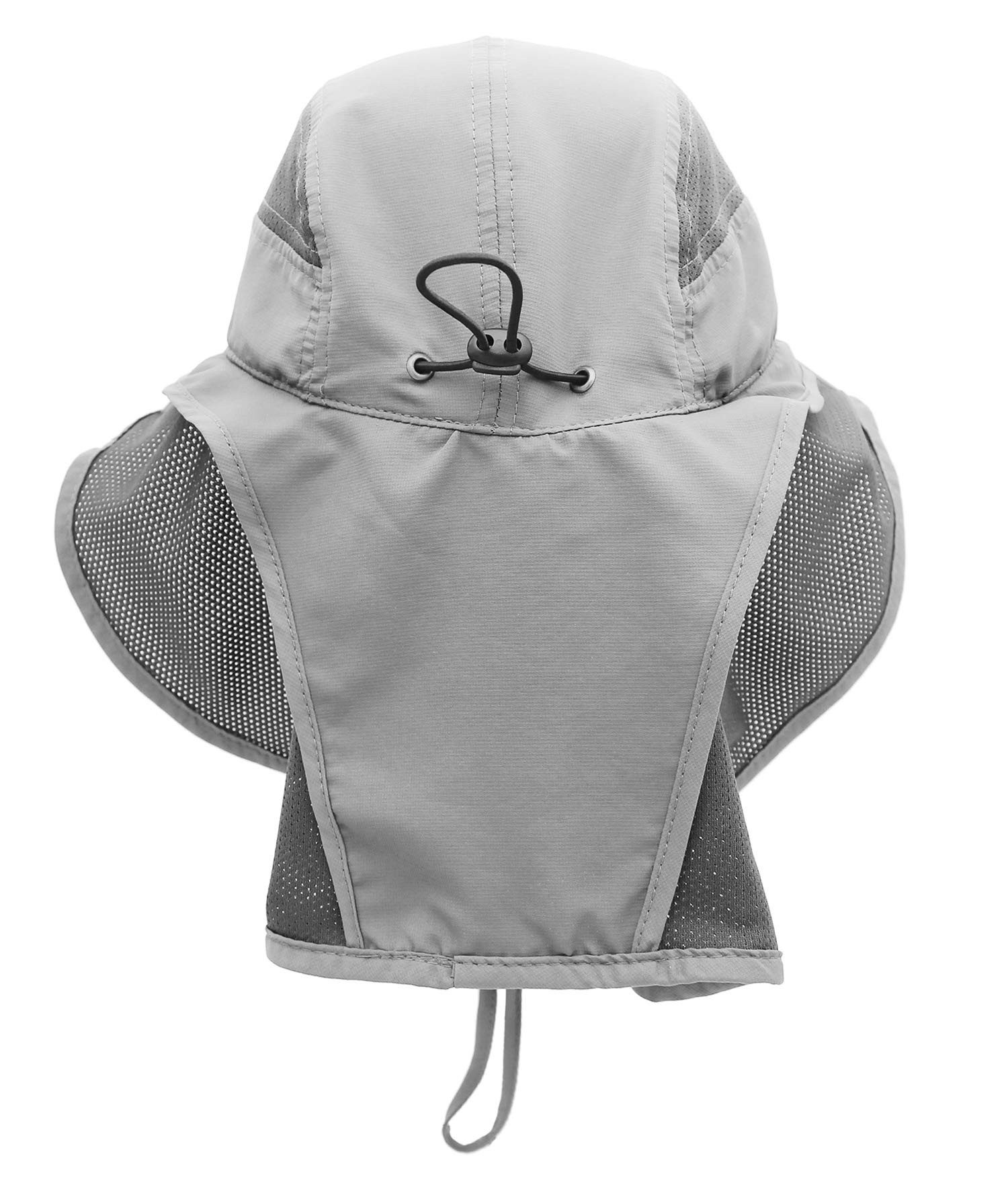 FOUORTUNATE-BEE Sonnenhut Sonnenhut mit Nackenschutz UV Schutz Outdoor Hut Faltbar Unisex Für Wandern Angeln Strand Camping Safari und Outdoor Reisen