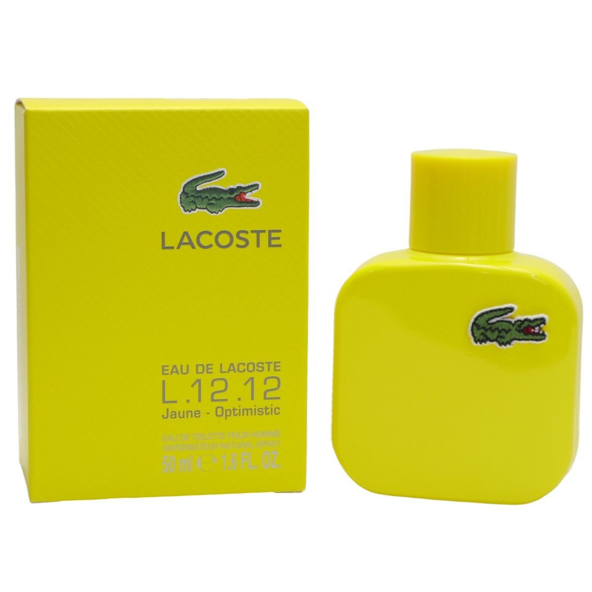 Eau de Toilette Lacoste L.12.12 Jaune Optimistic Eau de Toilette Spray 50 ml
