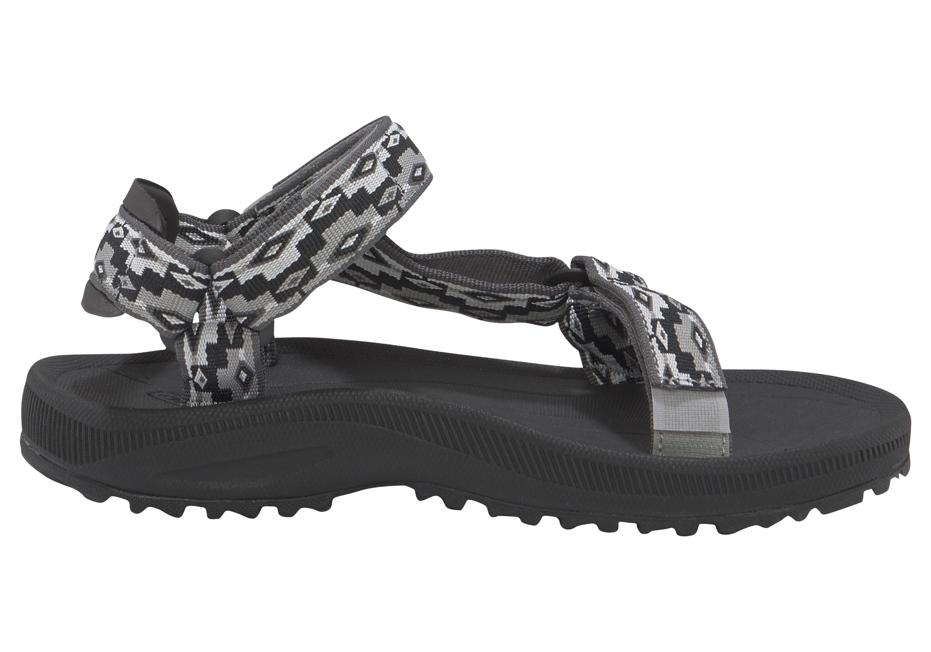 W's Klettverschluss mit schwarz-grau Sandale Winsted Sandal Teva