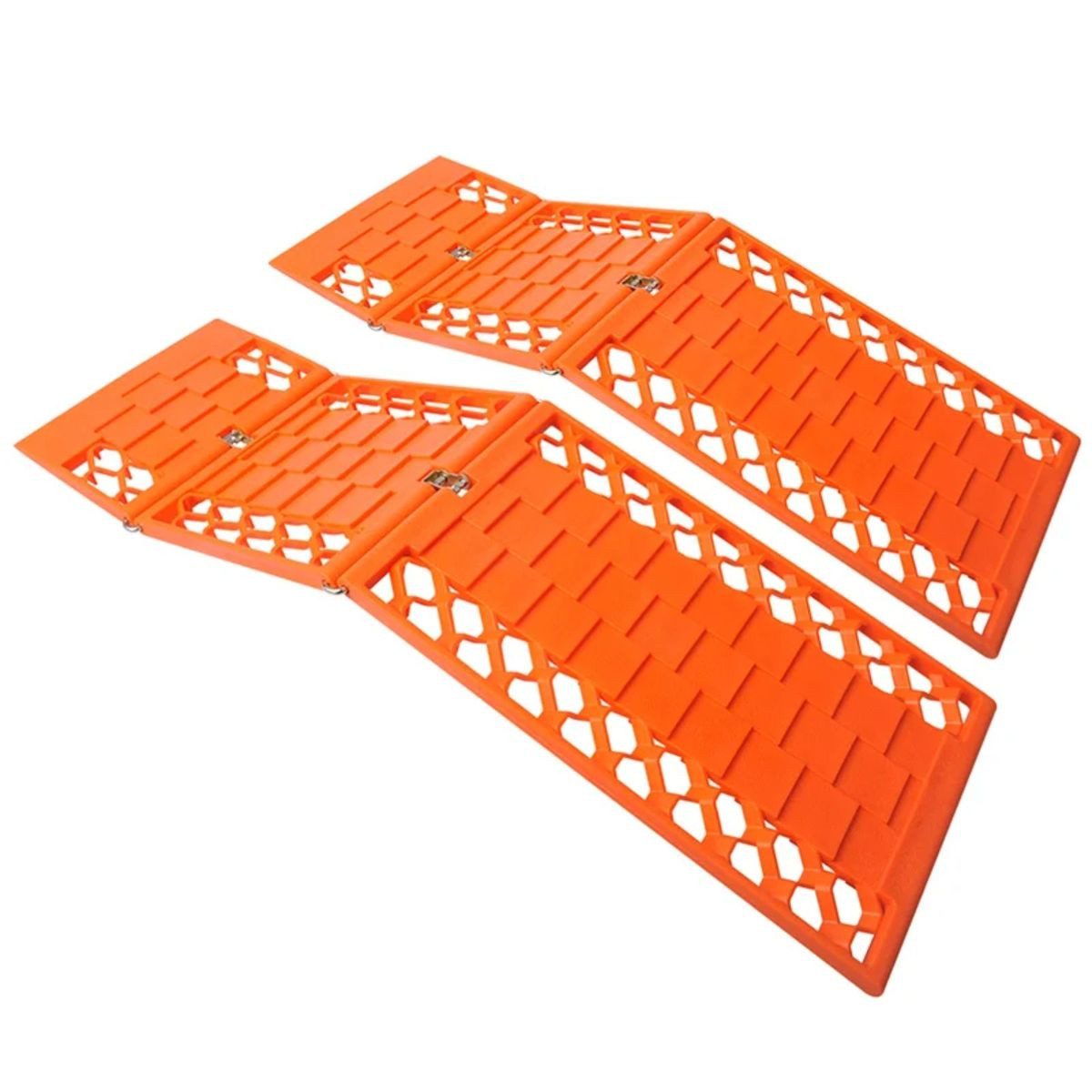 ProPlus Schneeketten Anfahrhilfe (2Stk) 60 x 17,5 cm in Orange Sandblech Schnee & Matsch, (2-tlg), faltbar