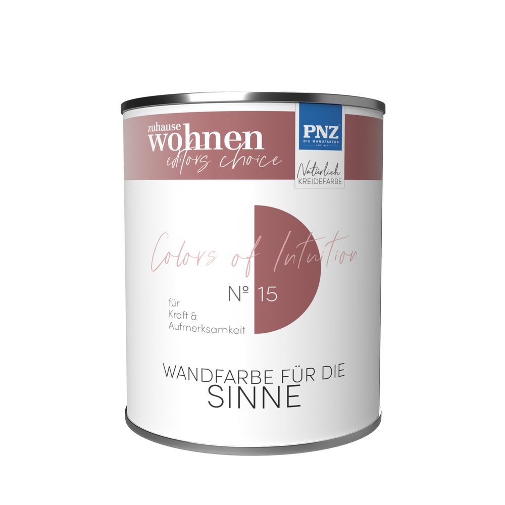 PNZ - Die Manufaktur Wandfarbe COLORS OF INTUITION, reine Silikatfarbe, hochdeckend