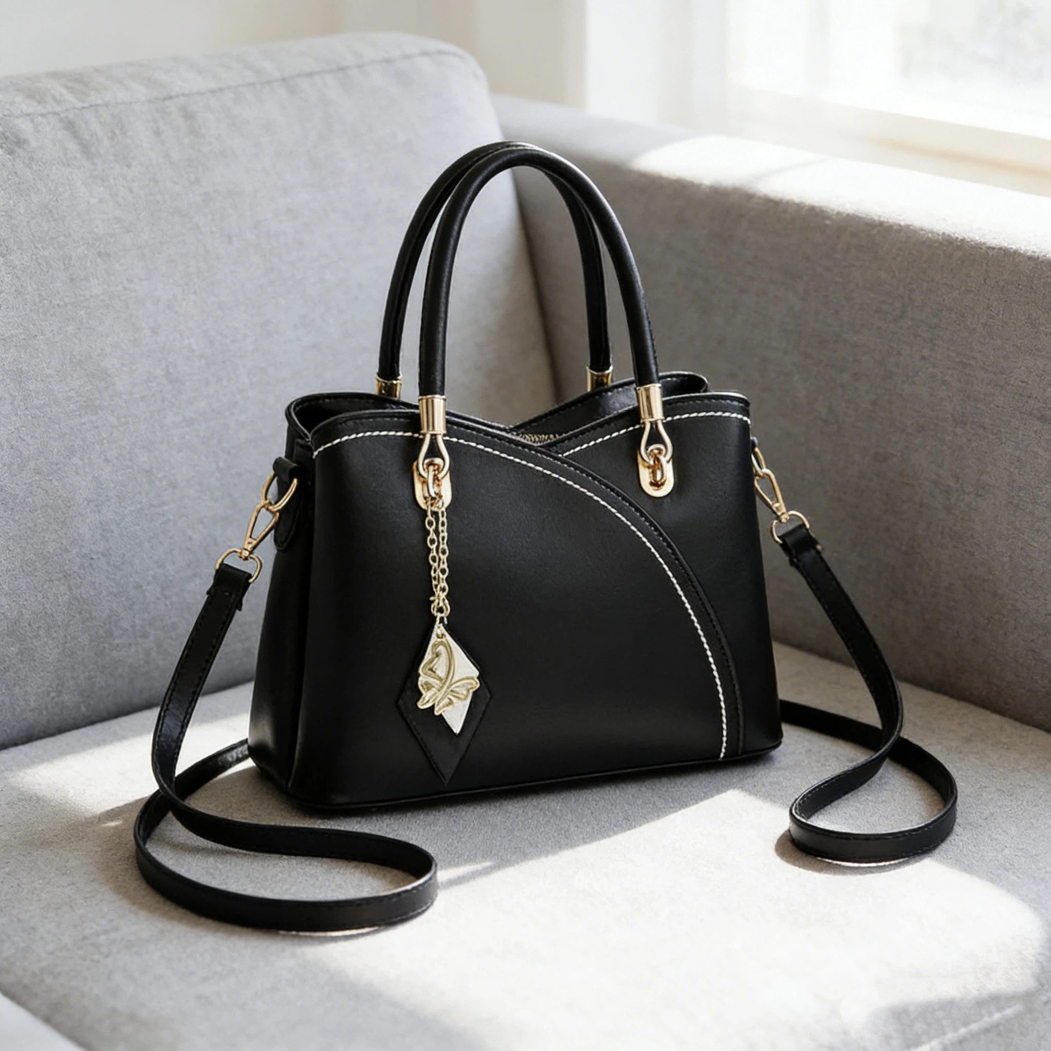 Henkeltasche Umhängetasche Handtasche Tragetasche Bürotasche