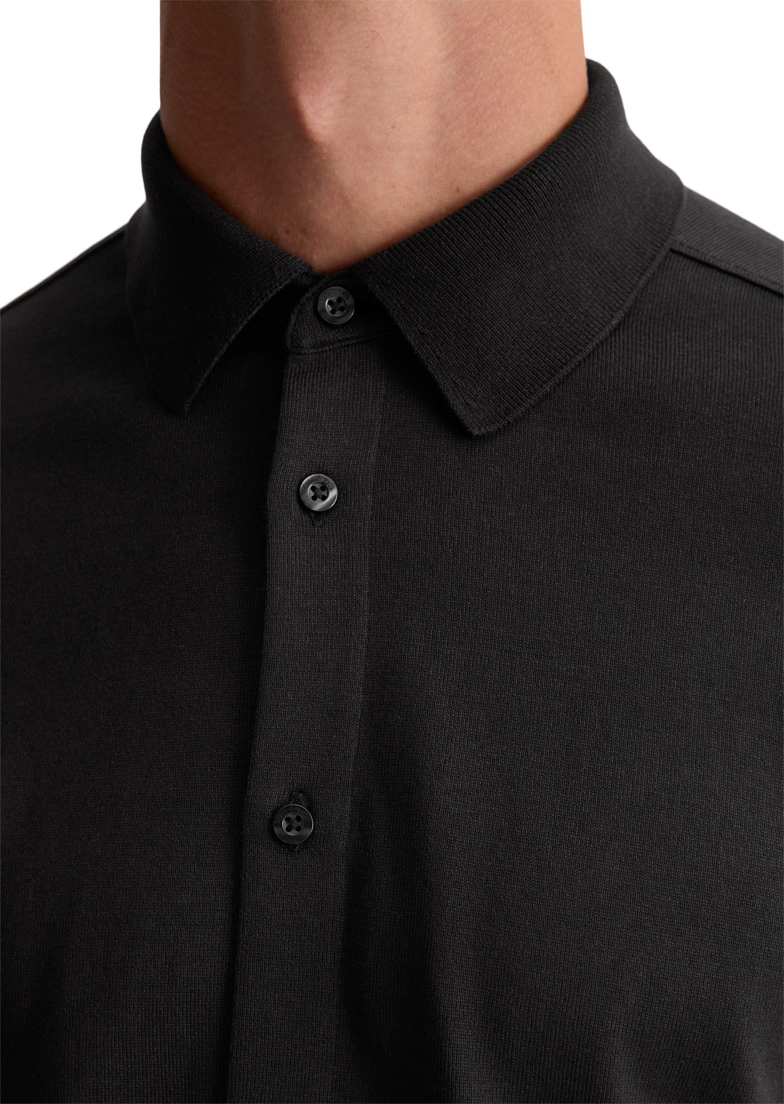 Marc O'Polo Blusenshirt aus weichem Heavy Jersey