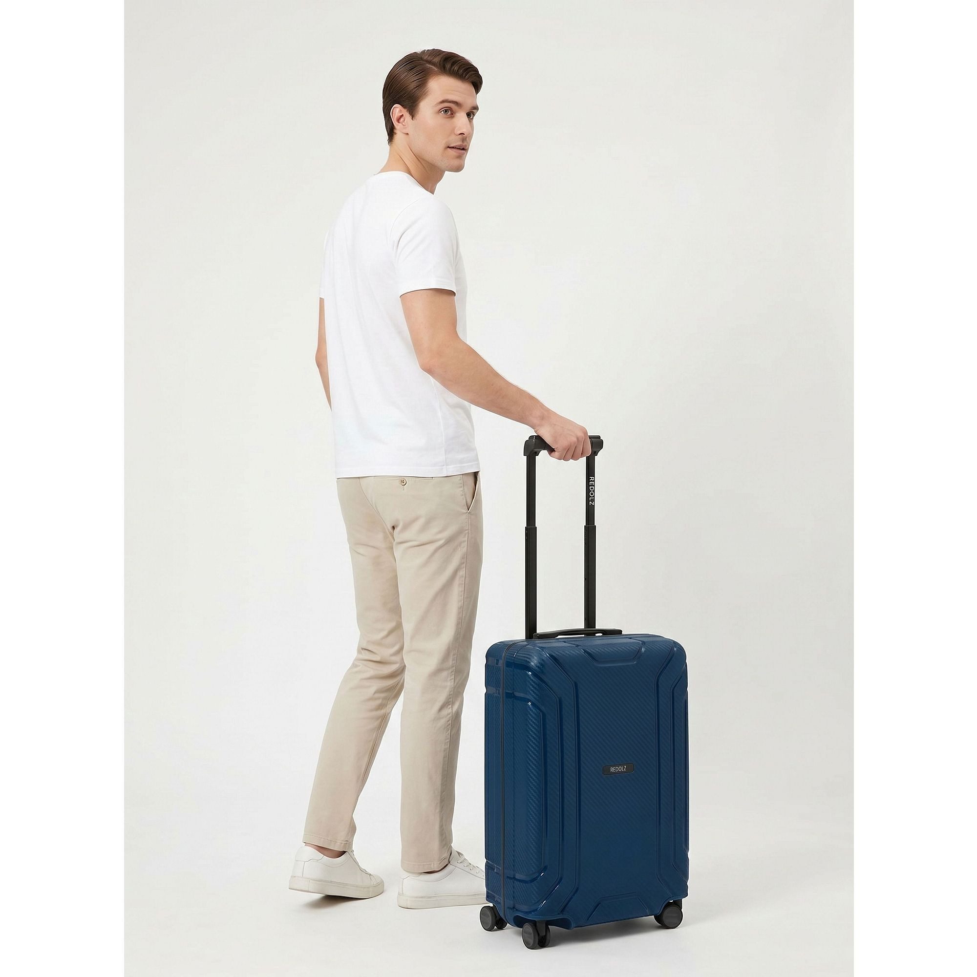 Redolz Handgepäck-Trolley Essentials 15, 4 Rollen, Polypropylen