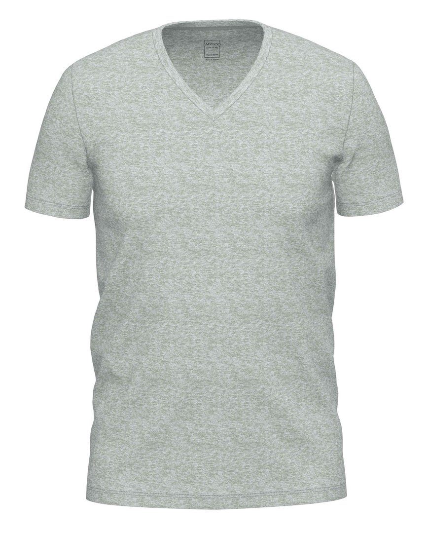 Ammann Unterhemd Close To You V-Shirt (3er Vorteilspack) Cloud Melange