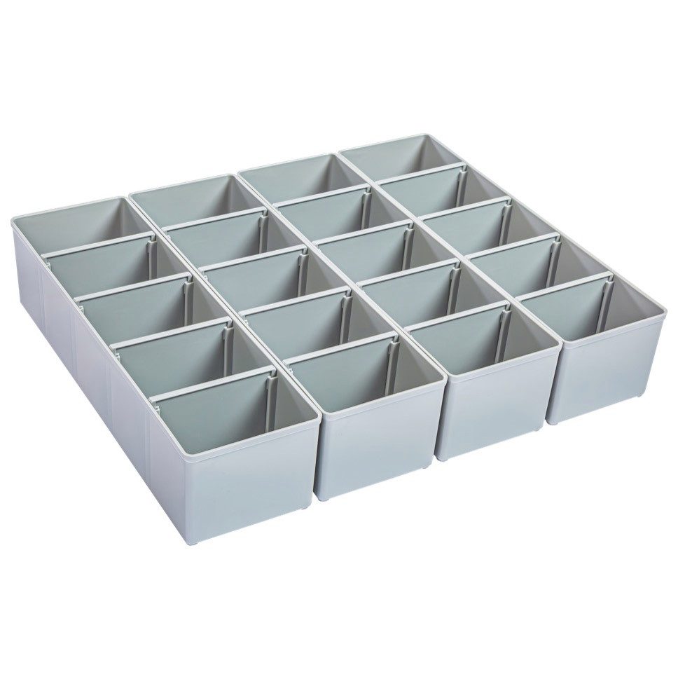 BS Systems Aufbewahrungsbox BS Systems Insetbox I3 grau (6000012258)