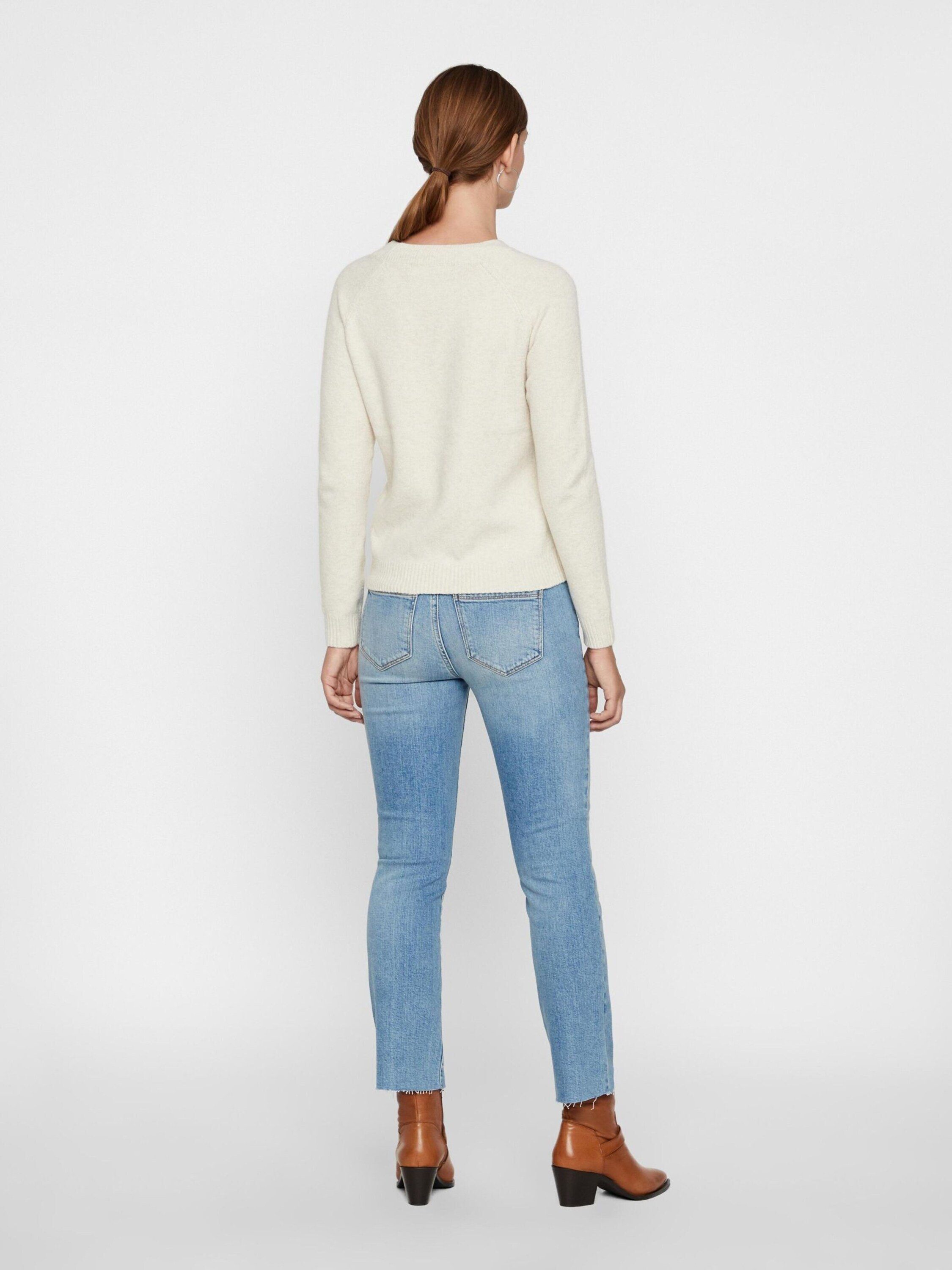 Vero Moda Petite Rundhalspullover Doffy (1-tlg) Plain/ohne Details