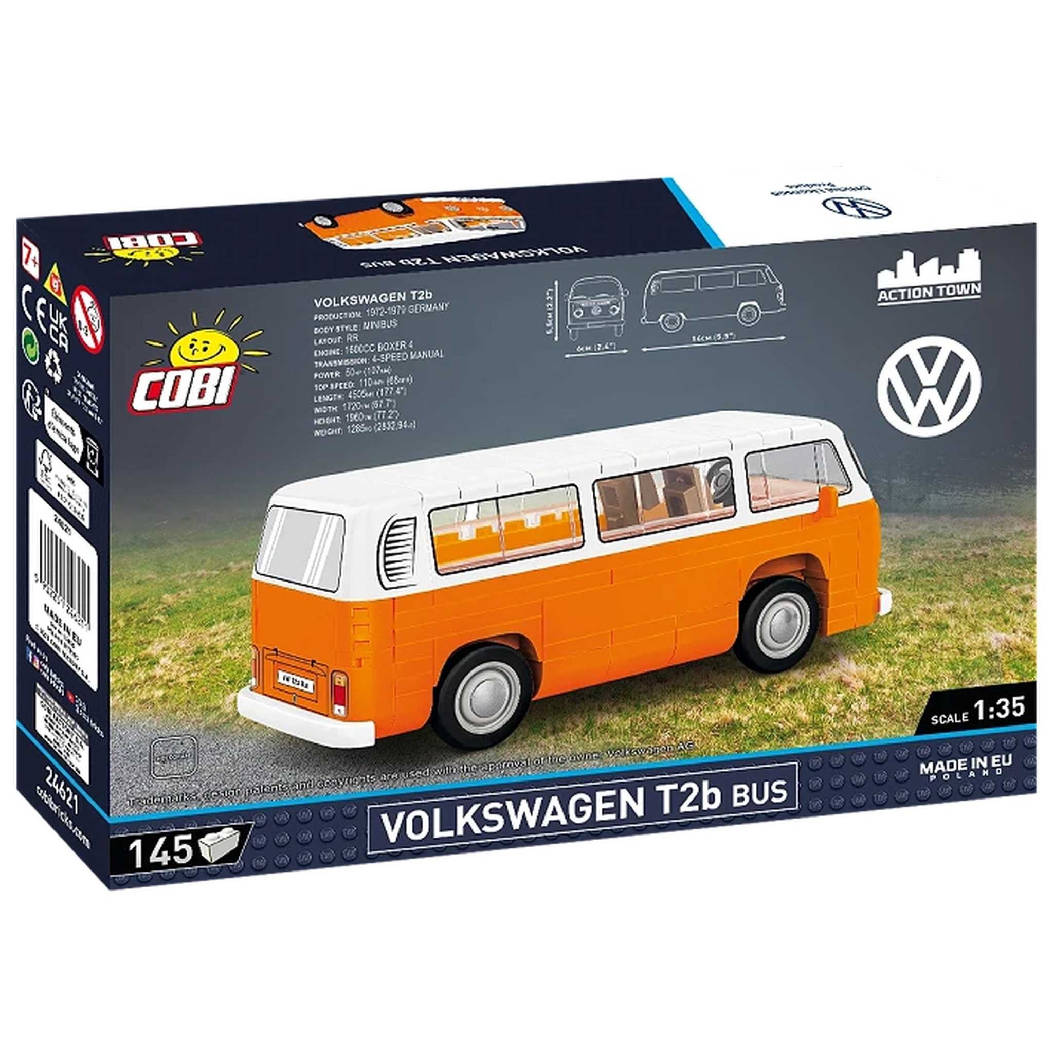 COBI CB-24621 - VW T2b Bus (Cobi) Spielbausteine