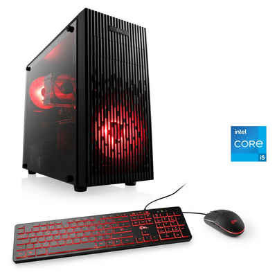 CSL Speed V25150 Gaming-PC (Intel® Core i5 12400F, Intel® Arc A750, 16 GB RAM, 500 GB SSD, Luftkühlung)