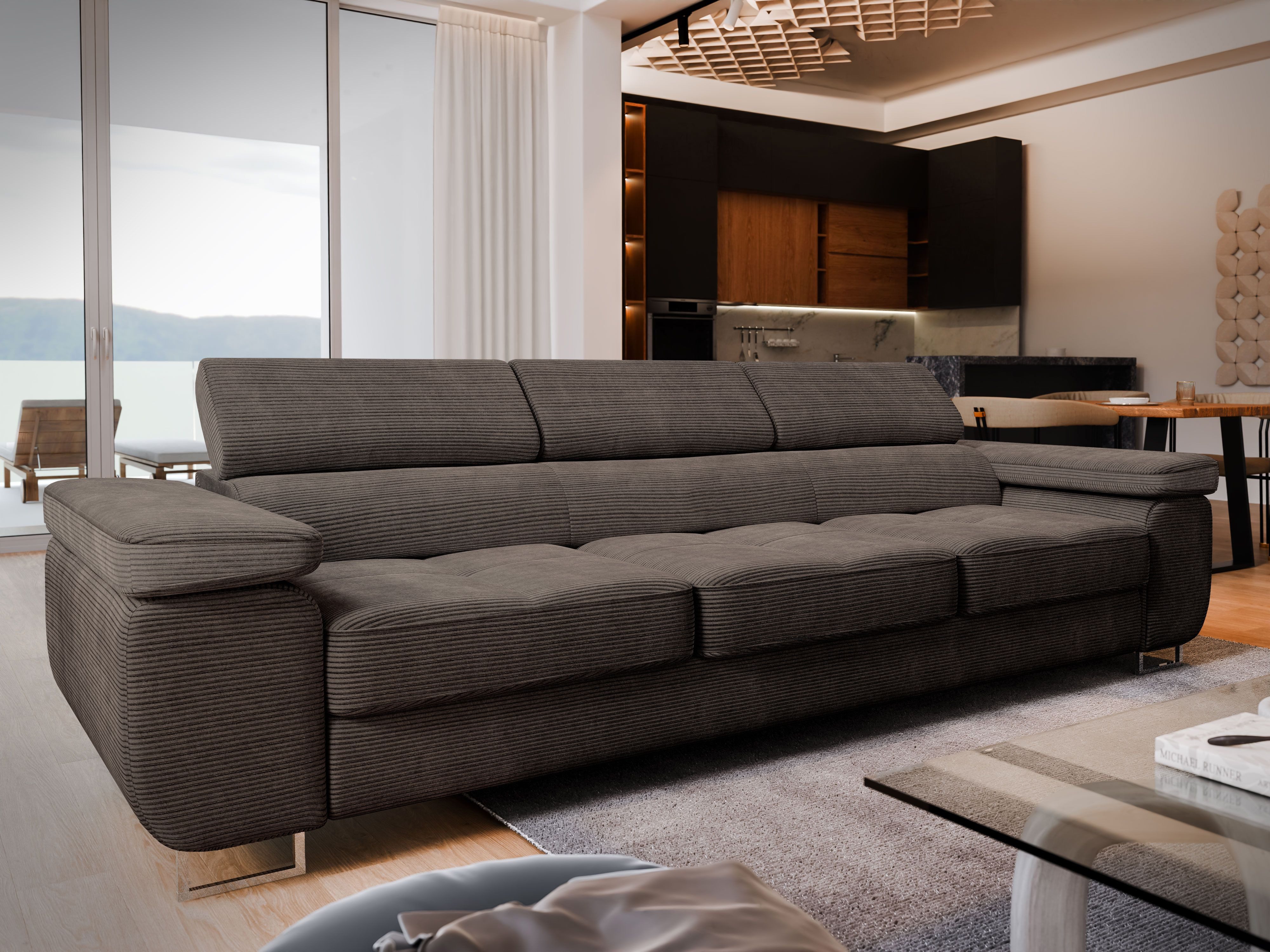 Masseno Sofa MOSINE mit Schlaffunktion, Schlafsofa, günstig online kaufen