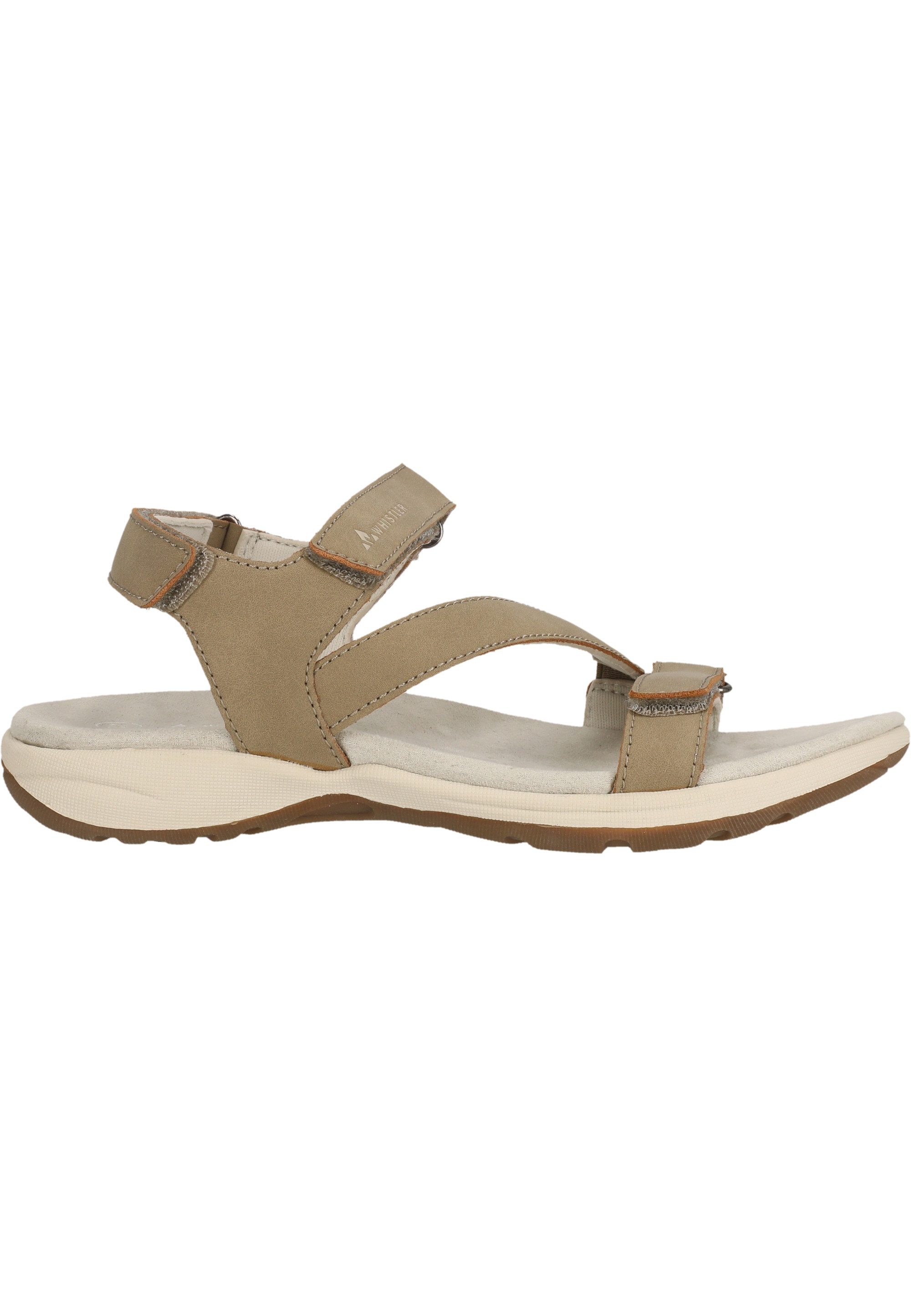 WHISTLER Malena Badeschuh mit einstellbaren Riemen und gepolstertem Absatz