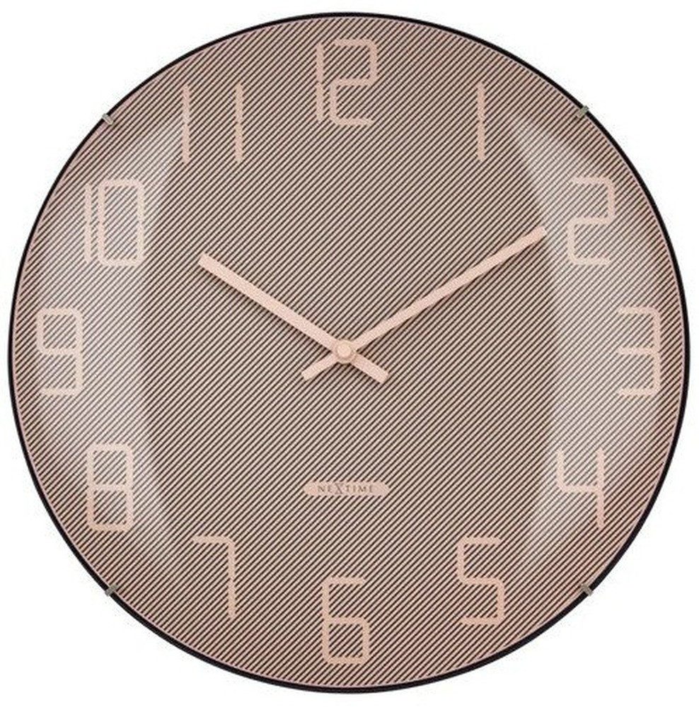 NEXTIME Wanduhr Farbton 3299RZ