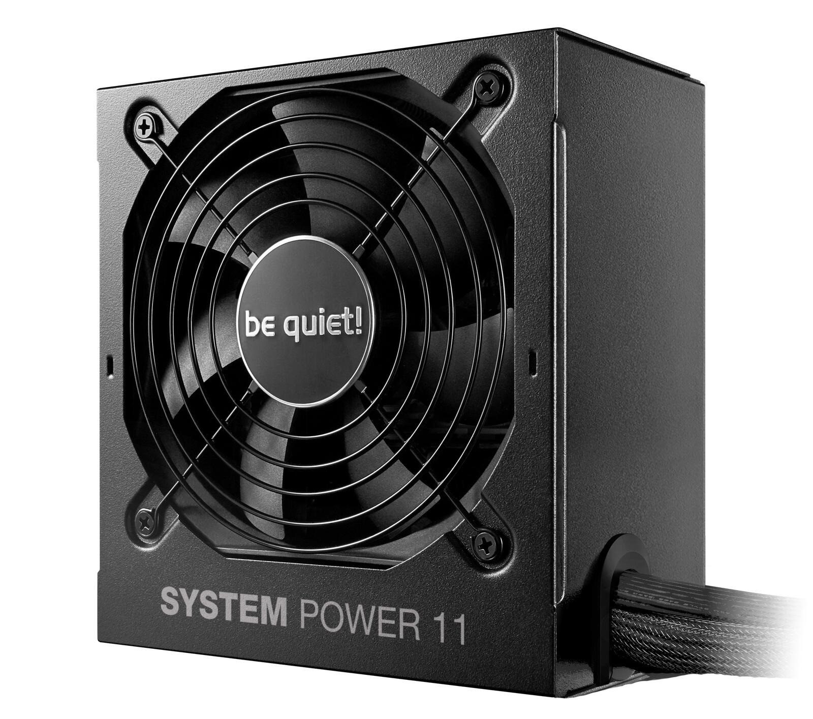 be quiet! System Power 11 550W Netzteil ATX 3.1 80 Plus Bronze PC-Netzteil