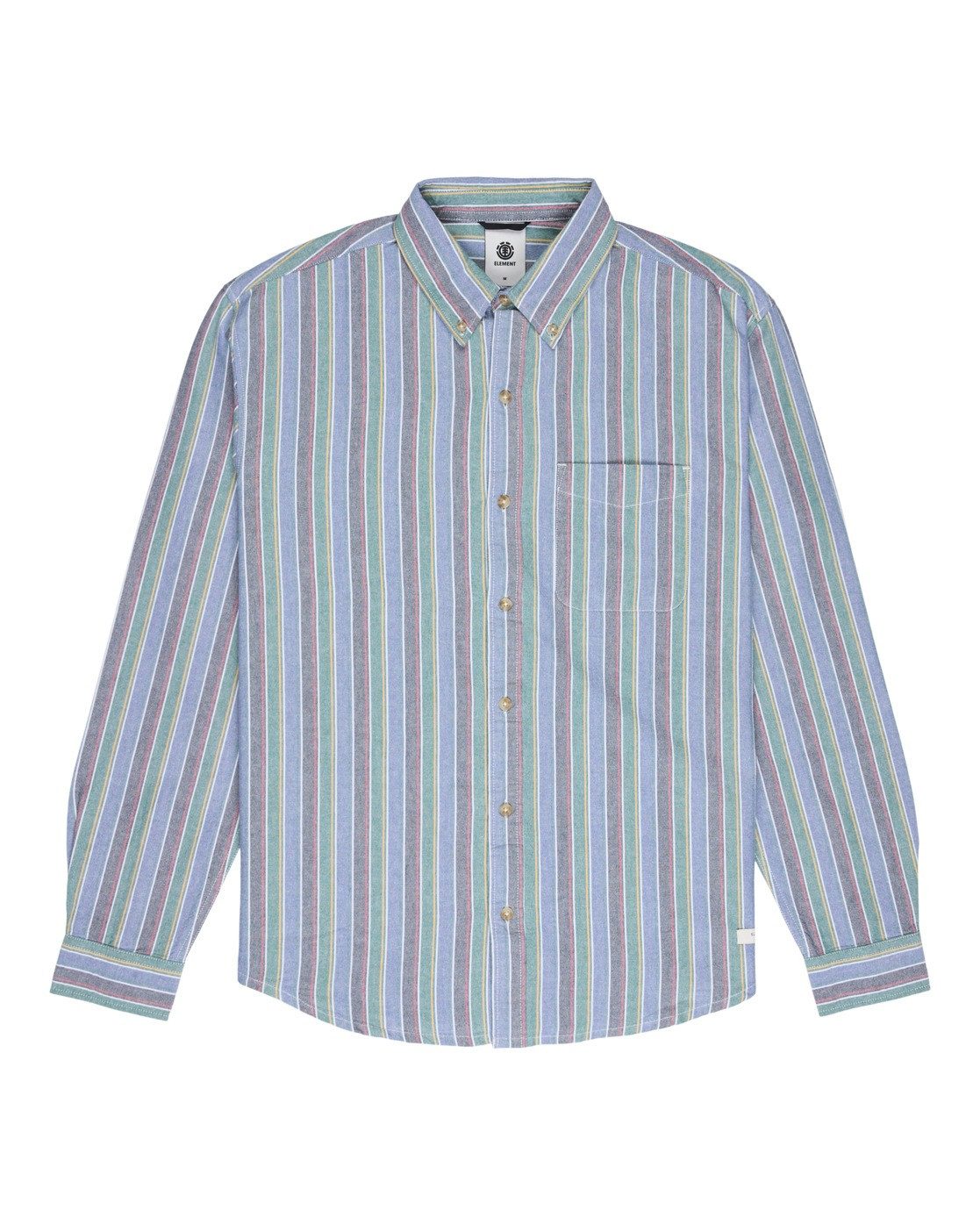 Element Langarmhemd Button Down Regular Oxford