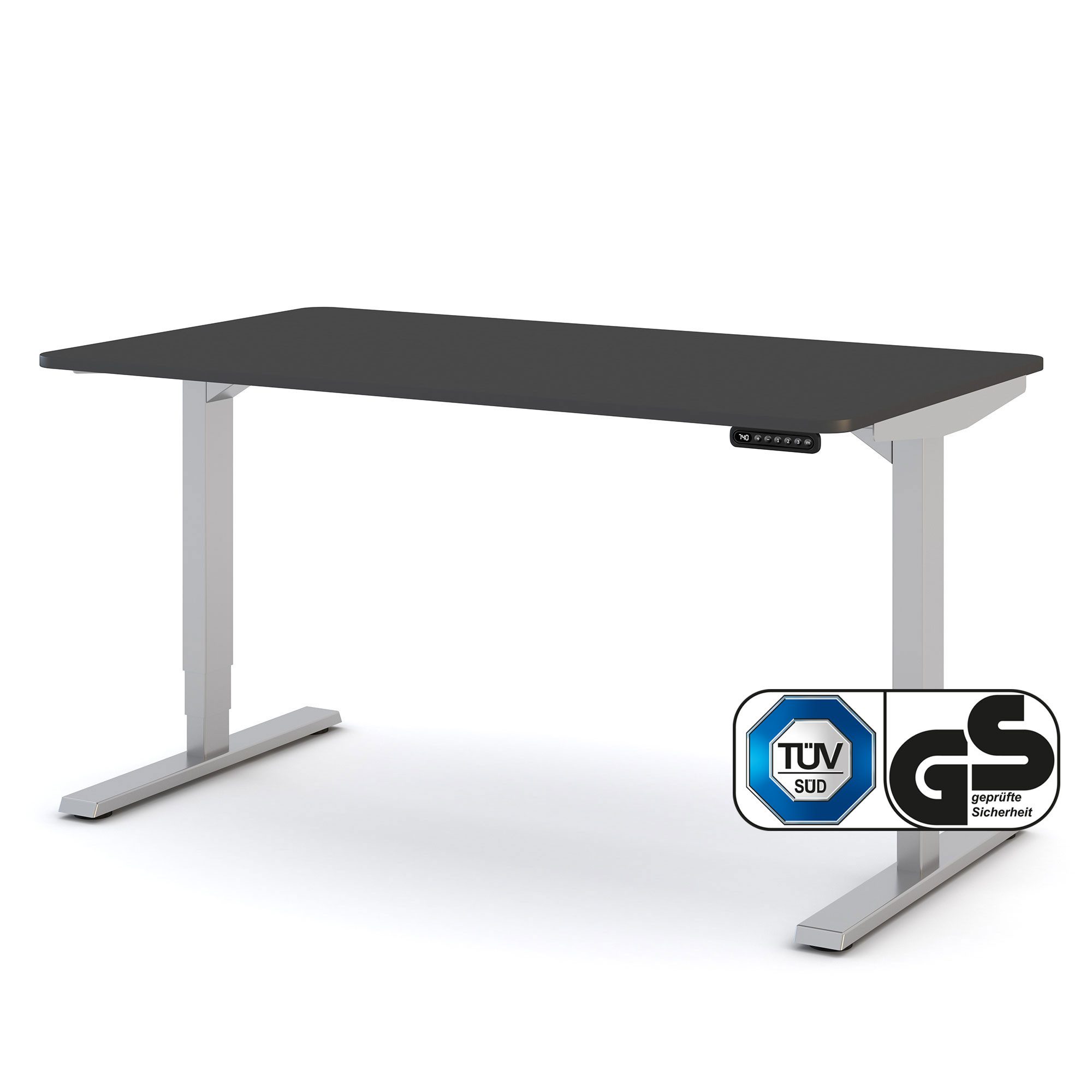 ASSMANN Büromöbel Schreibtisch Y-LINE Curved (140x80cm günstig online kaufen