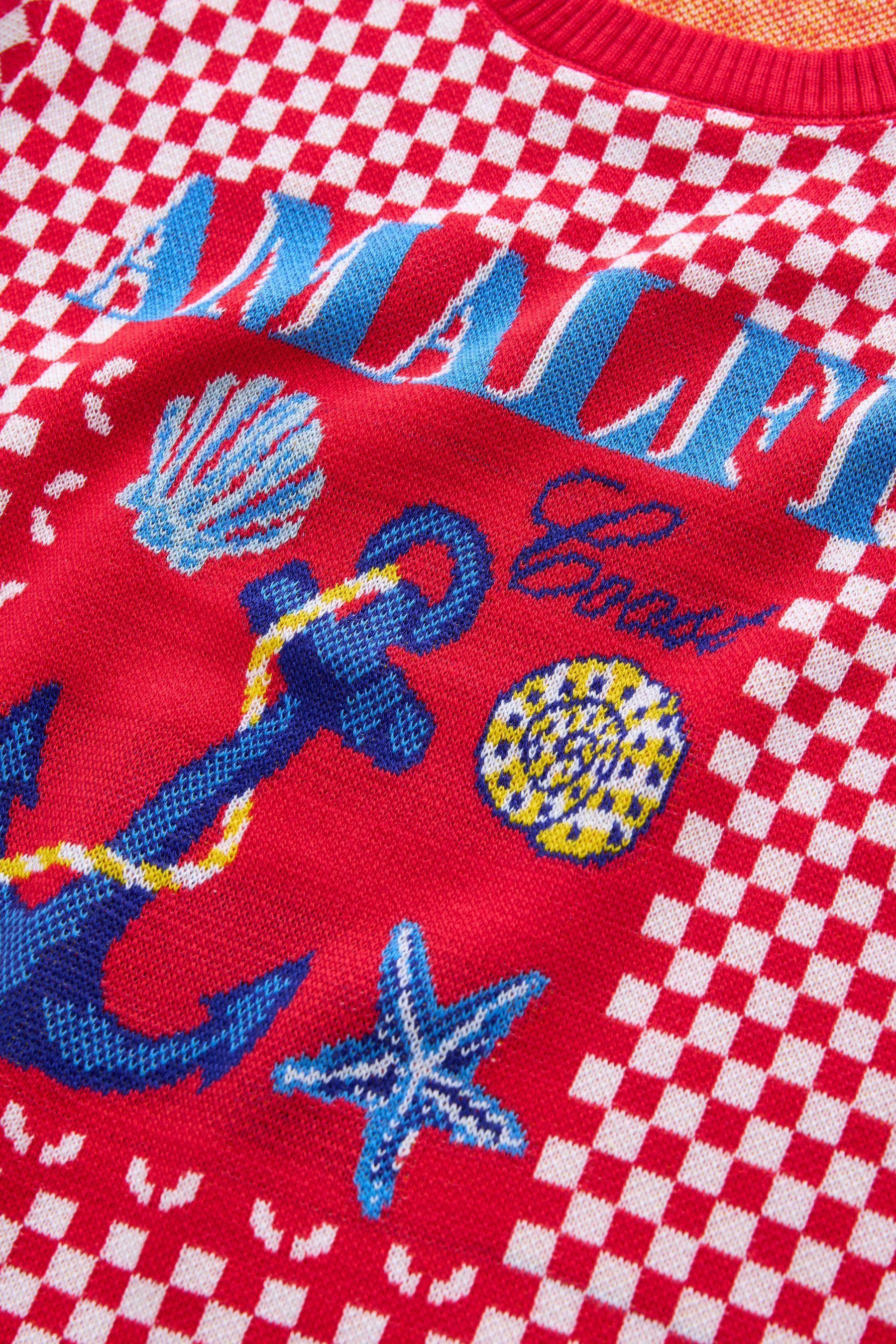 Next T-Shirt T-Shirt mit Vichykaros und günstig online kaufen