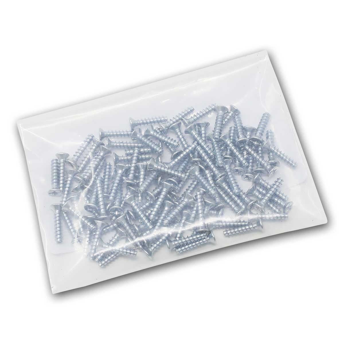 world-trading-net Schrauben-Set Kombi Geräteschrauben 3,2x15mm 100 Stück im Beutel