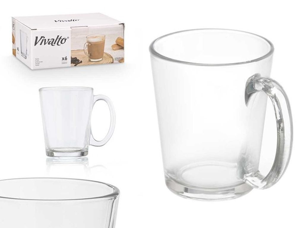Glas Tassen mit Henkel online kaufen