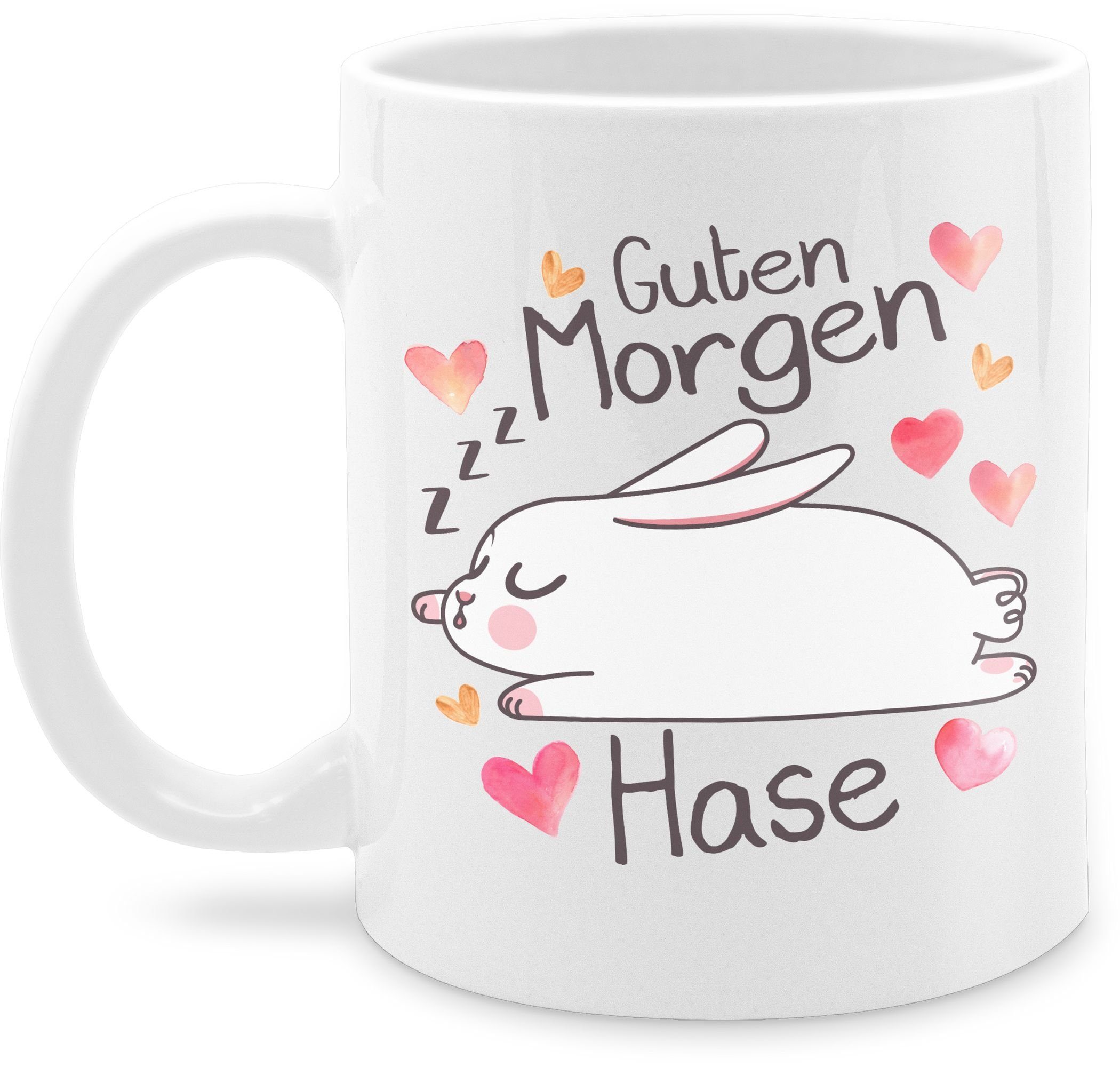 Shirtracer Tasse »Guten Hase Partner Geschenke Valentinstag