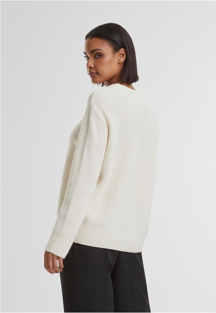 URBAN CLASSICS Rundhalspullover Ladies Rib Knit günstig online kaufen