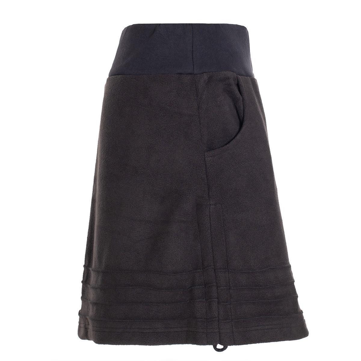 Vishes Minirock Thermorock warmer Damen Winterrock kurz Minirock aus ECO-Fleece Hippie, Retro, Goa Style – Bild 4 von 5