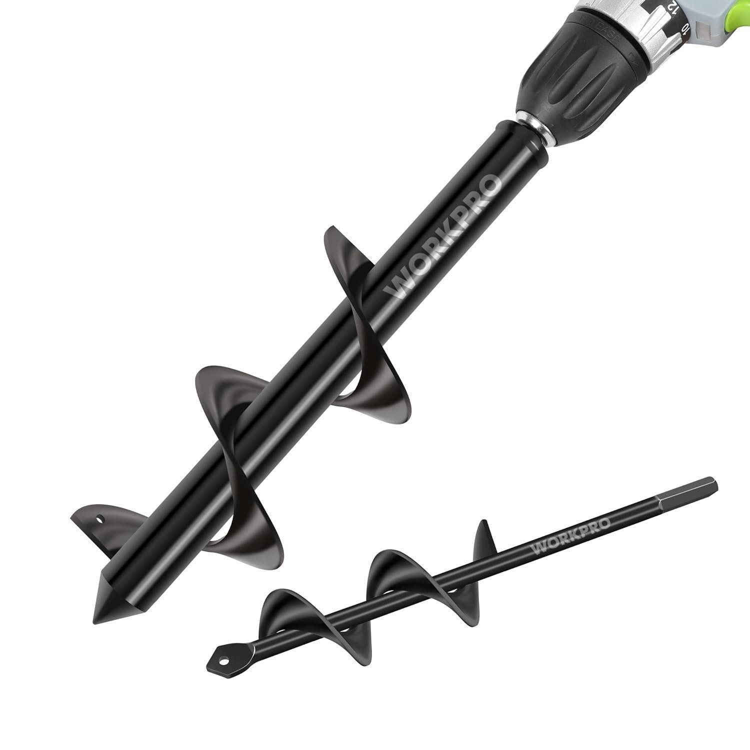 LuxusKollektion Multitool Garten Erdbohrer Set Spiralbohrer 8 x 30 cm 4 x 2 günstig online kaufen