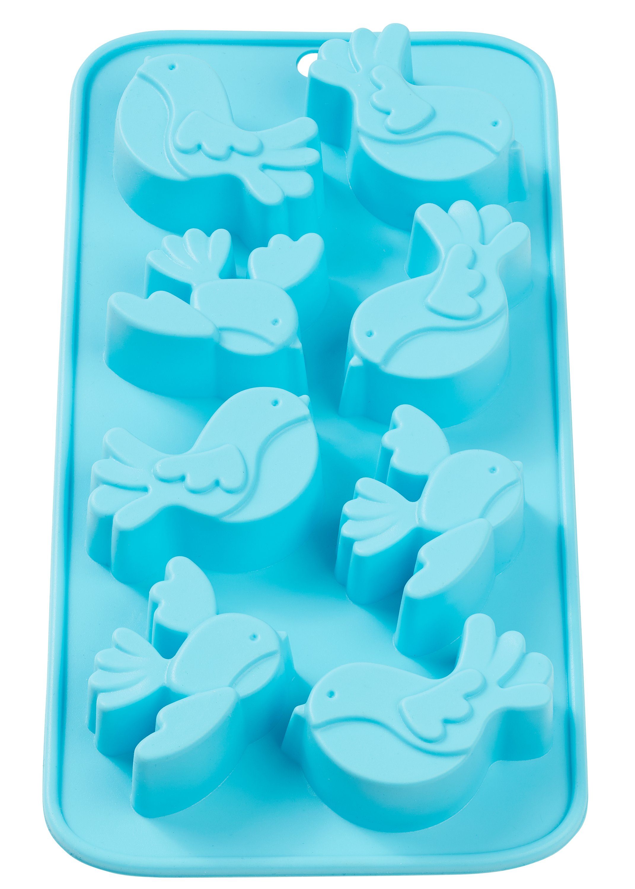 HobbyFun Modellierwerkzeug Silikon Gießform Vögel, 20,5 cm x 10,5 cm Füllmenge 150 ml