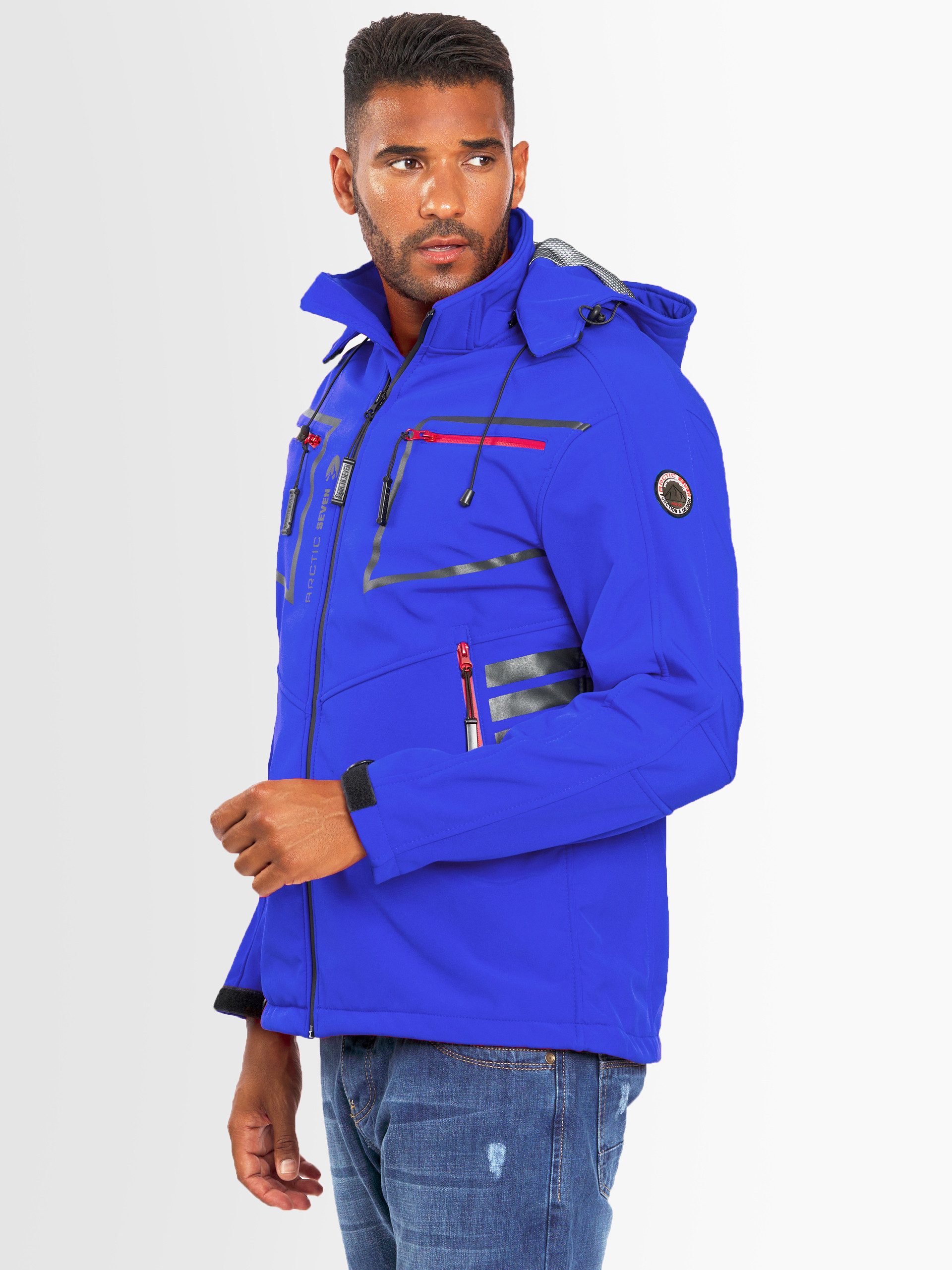 Arctic Seven Softshelljacke ASPierr sportliche Outdoor günstig online kaufen