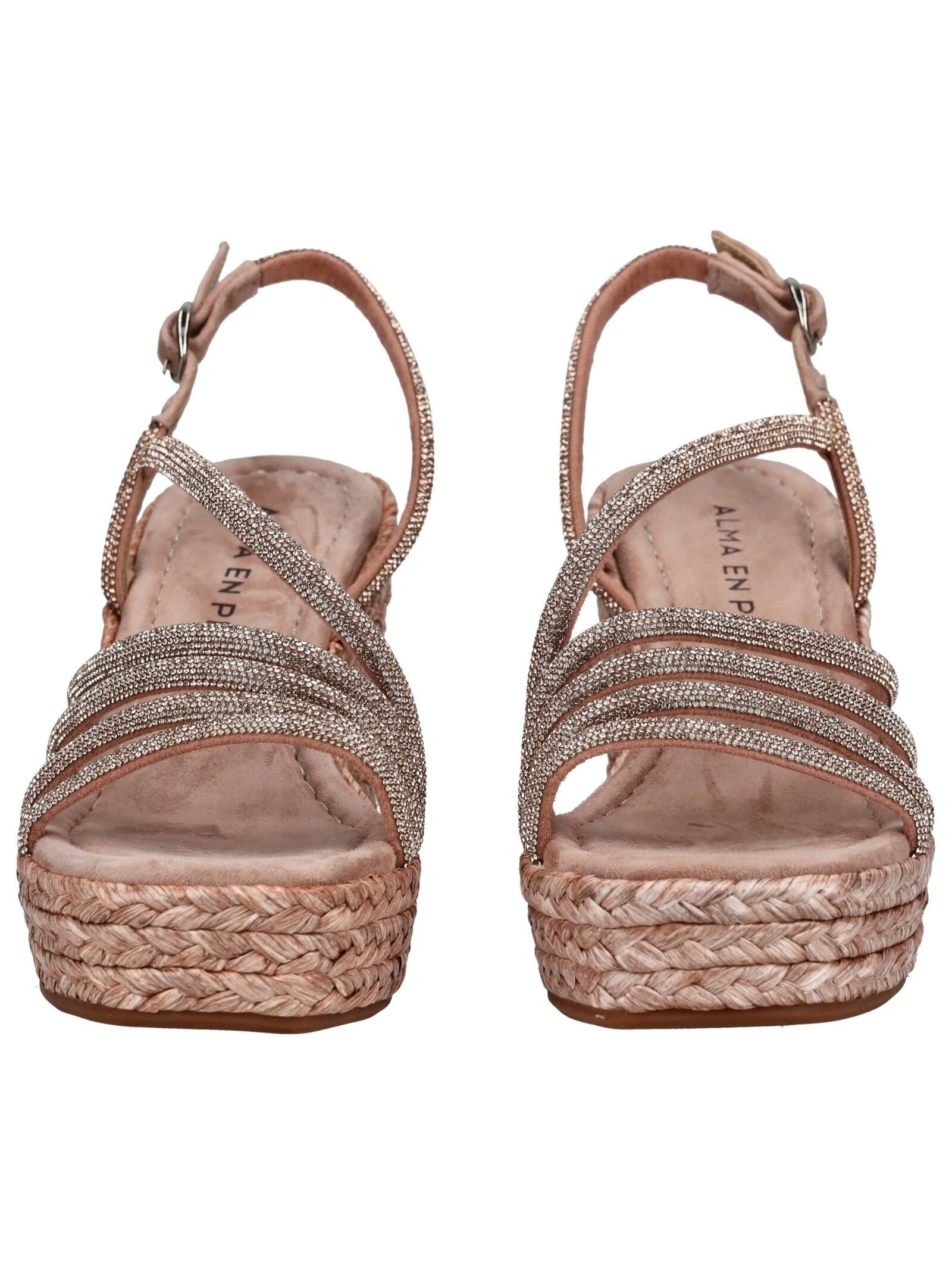 Alma en Pena ALMA EN PENA Sandalen Textil Keilsandalette