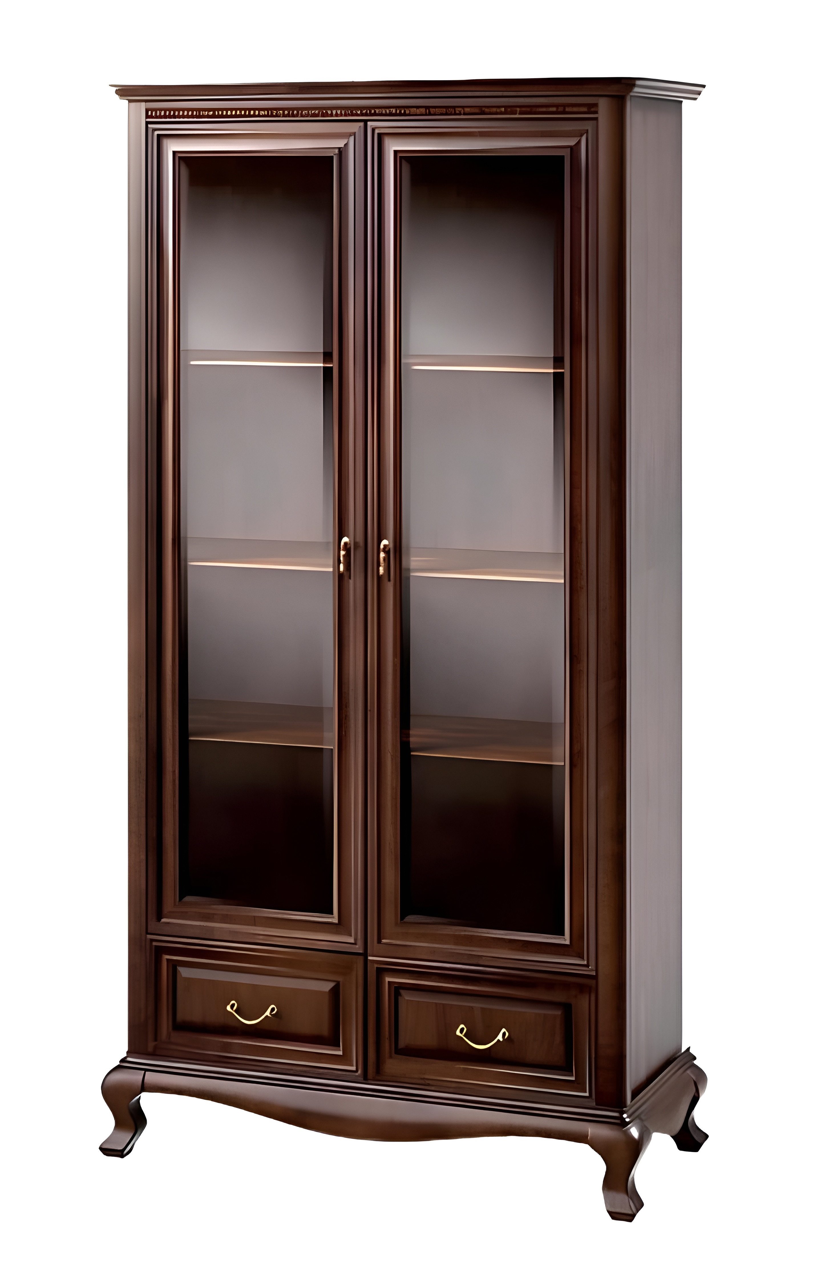 Glasvitrine Elegante Glasvitrine mit modernem Design und Stauraum