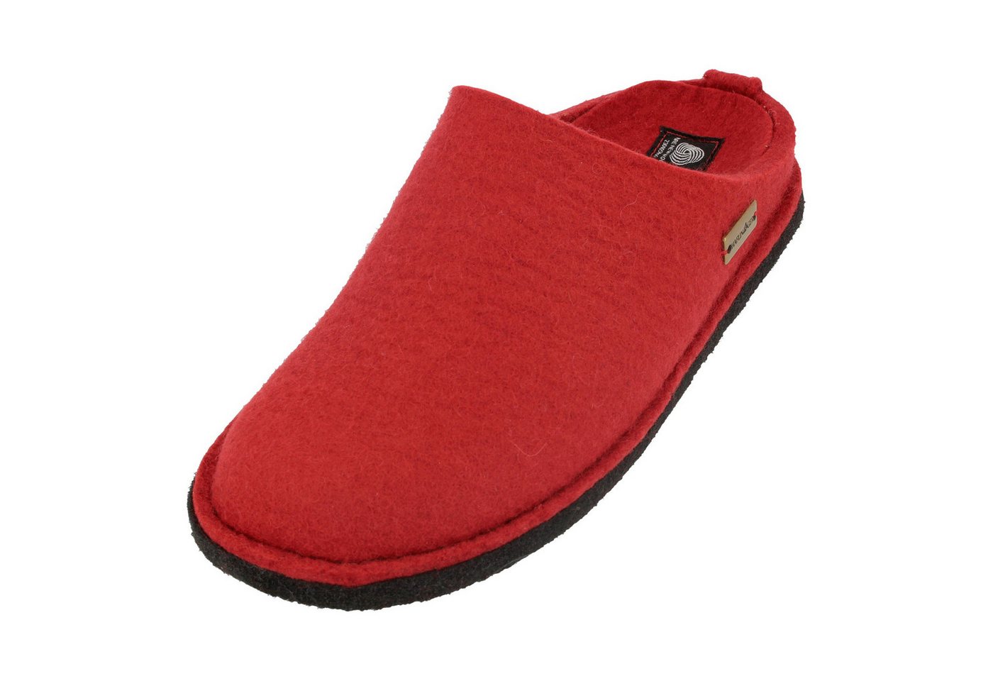 Haflinger Flair Soft Filzpantoffeln aus Wollfilz Hausschuh Unisex Hausschuh