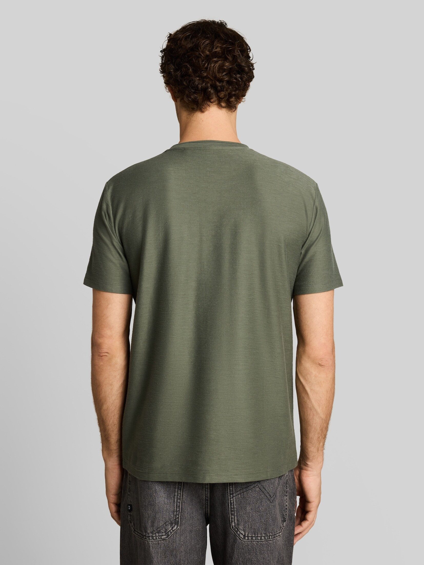 TOM TAILOR Denim T-Shirt T-Shirt (im Einserpack) T-Shirt mit Brusttasche