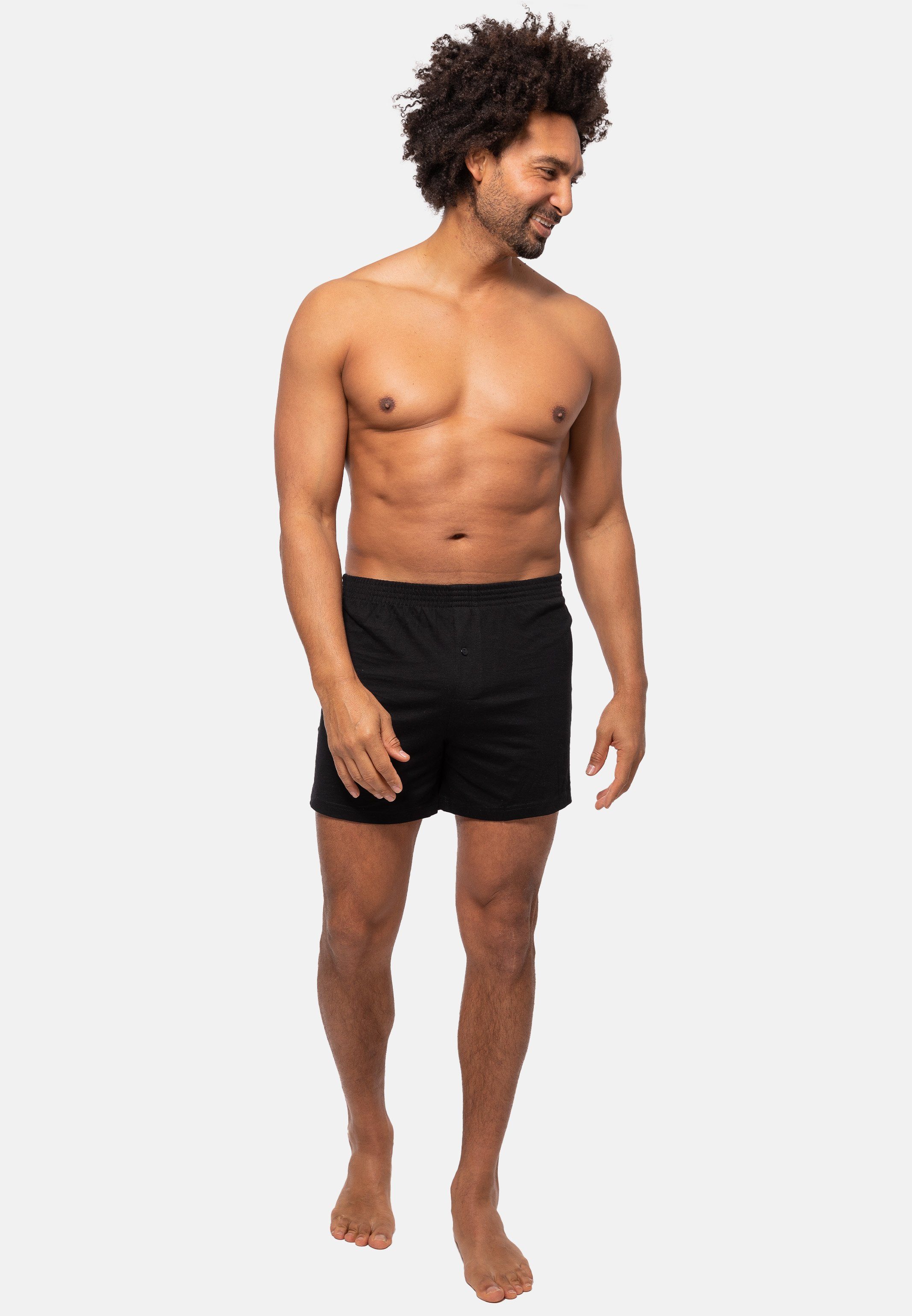 Almonu Boxershorts 6er Pack Organic Cotton (Spar-Set, 6-St) Boxershorts - Baumwolle - mit Eingriff - Atmungsaktiv
