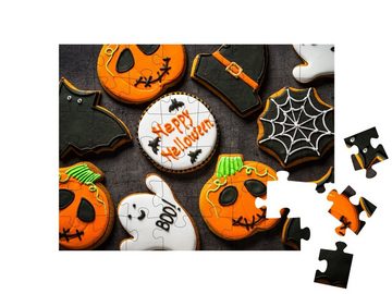 puzzleYOU Puzzle Lustige und kreatives Gebäck zu Halloween, 48 Puzzleteile, puzzleYOU-Kollektionen Festtage