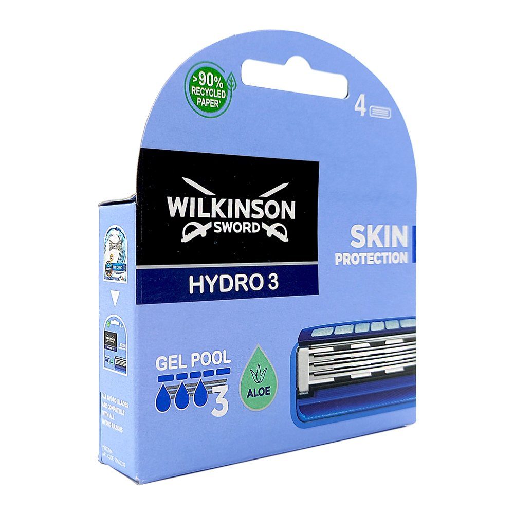 Wilkinson Rasierklingen Wilkinson Hydro 3 Skin Protection Rasierklingen, 4er Pack
