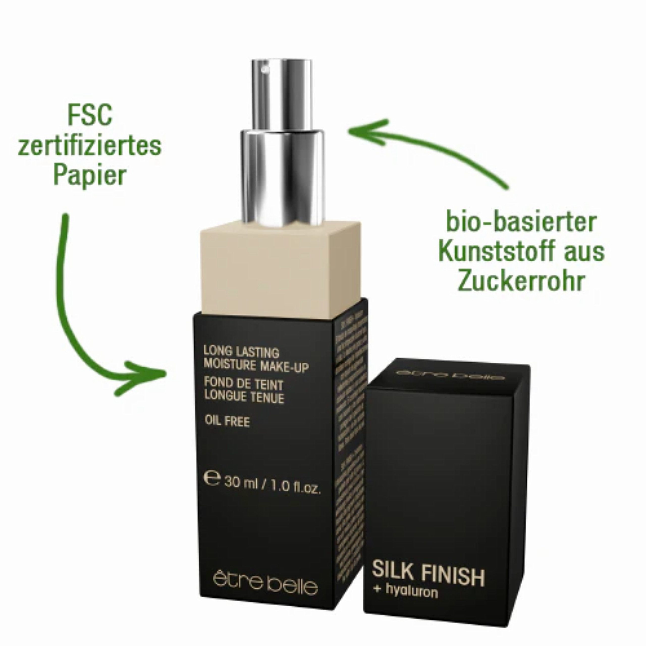 Etre Belle Make-up Etre belle Silk Finish Make-Up + Hyaluron Nr.16 ölfrei langhaftende