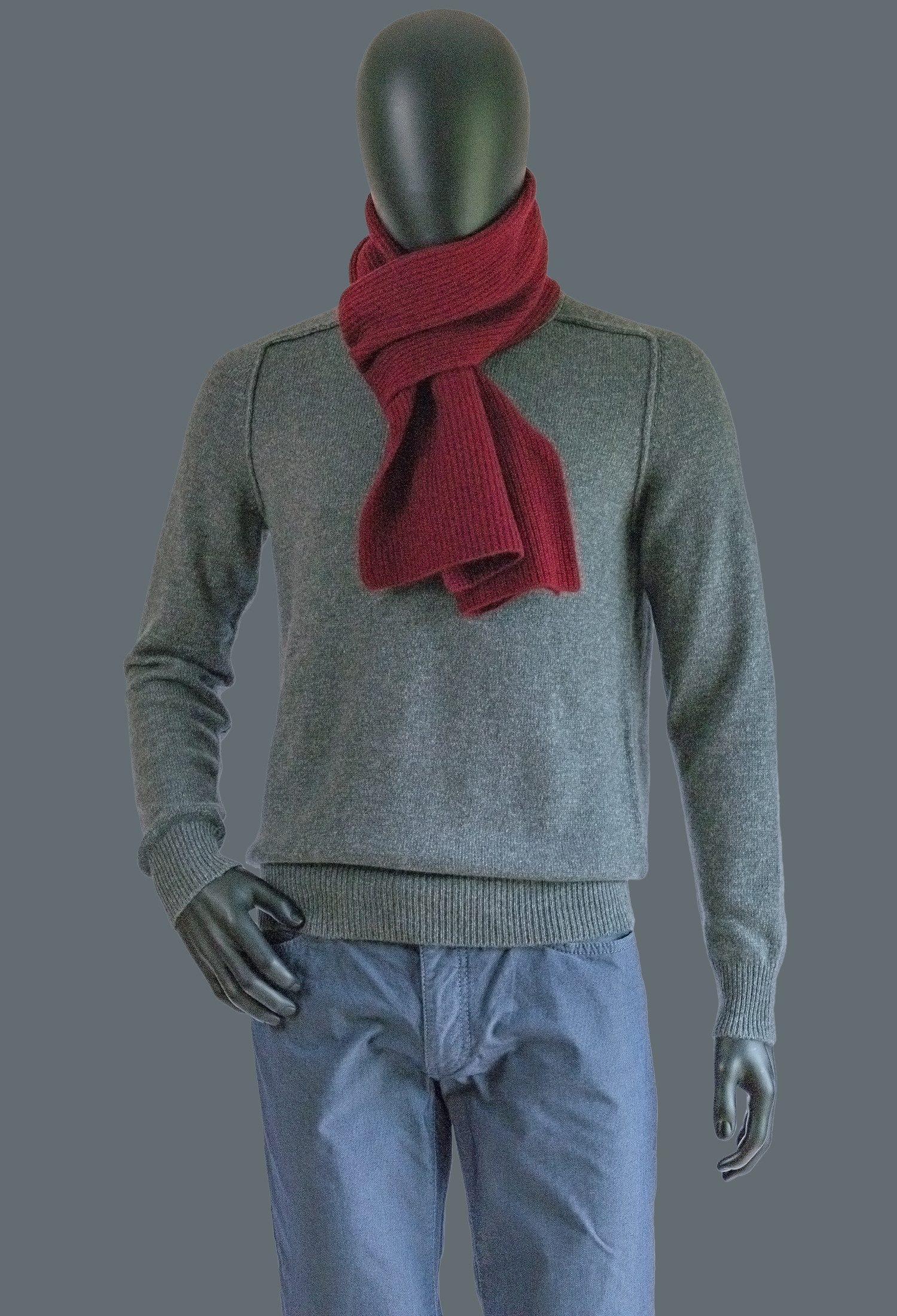 Ariun Kaschmirschal, Markantes Strickmuster