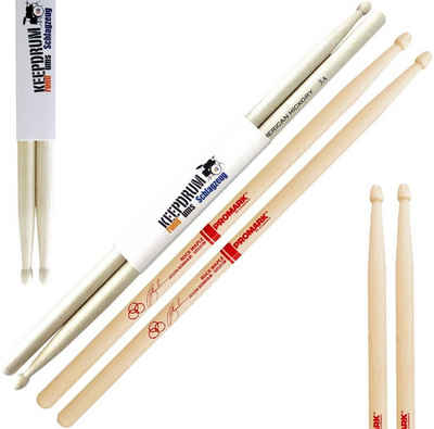 Promark Sticks Schlagzeug Promark SD531W Jason Bonham Drumsticks + keepdrum Drumsticks