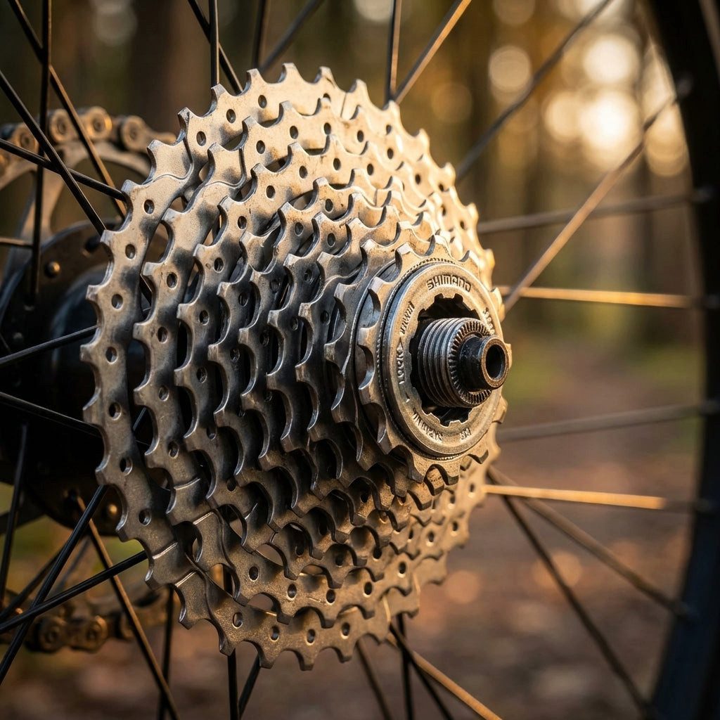 Zahnkranz SHIMANO Kassette ALIVIO CS-HG400 9-fach 12-36Z Kassette - 9-fach Abstu